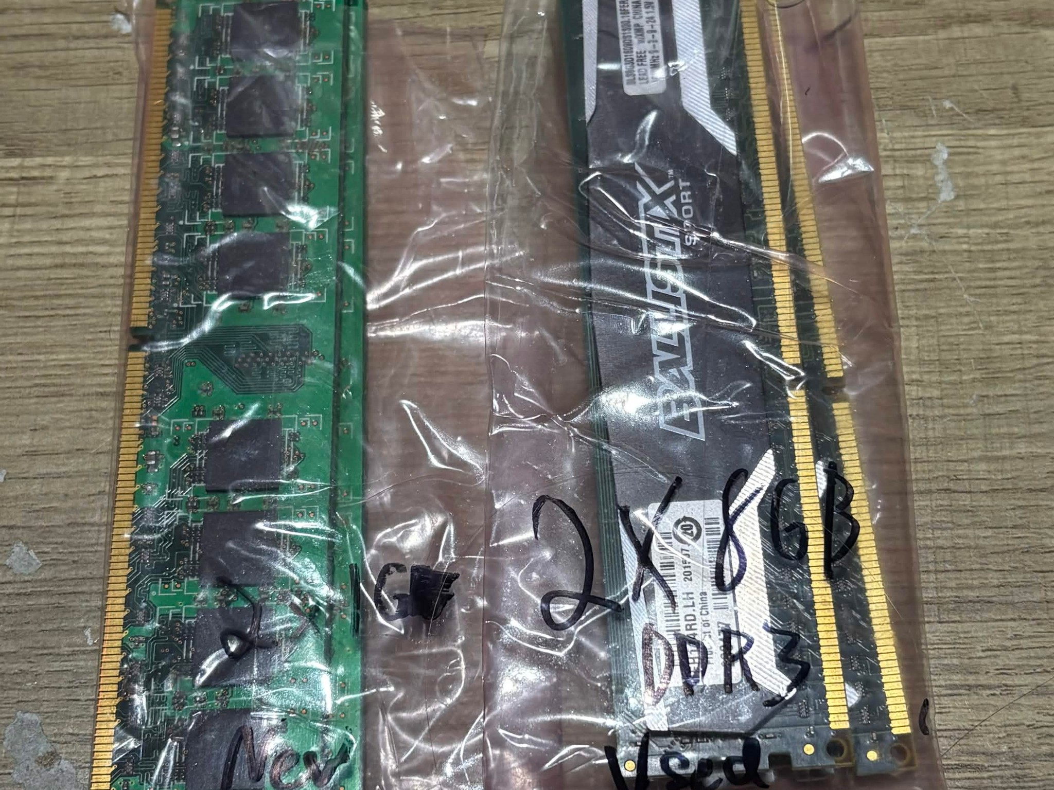 DDR3 & DDR2 Desktop RAM Lot | Corsair, Kingston HyperX, Crucial, Samsung, Hynix & More