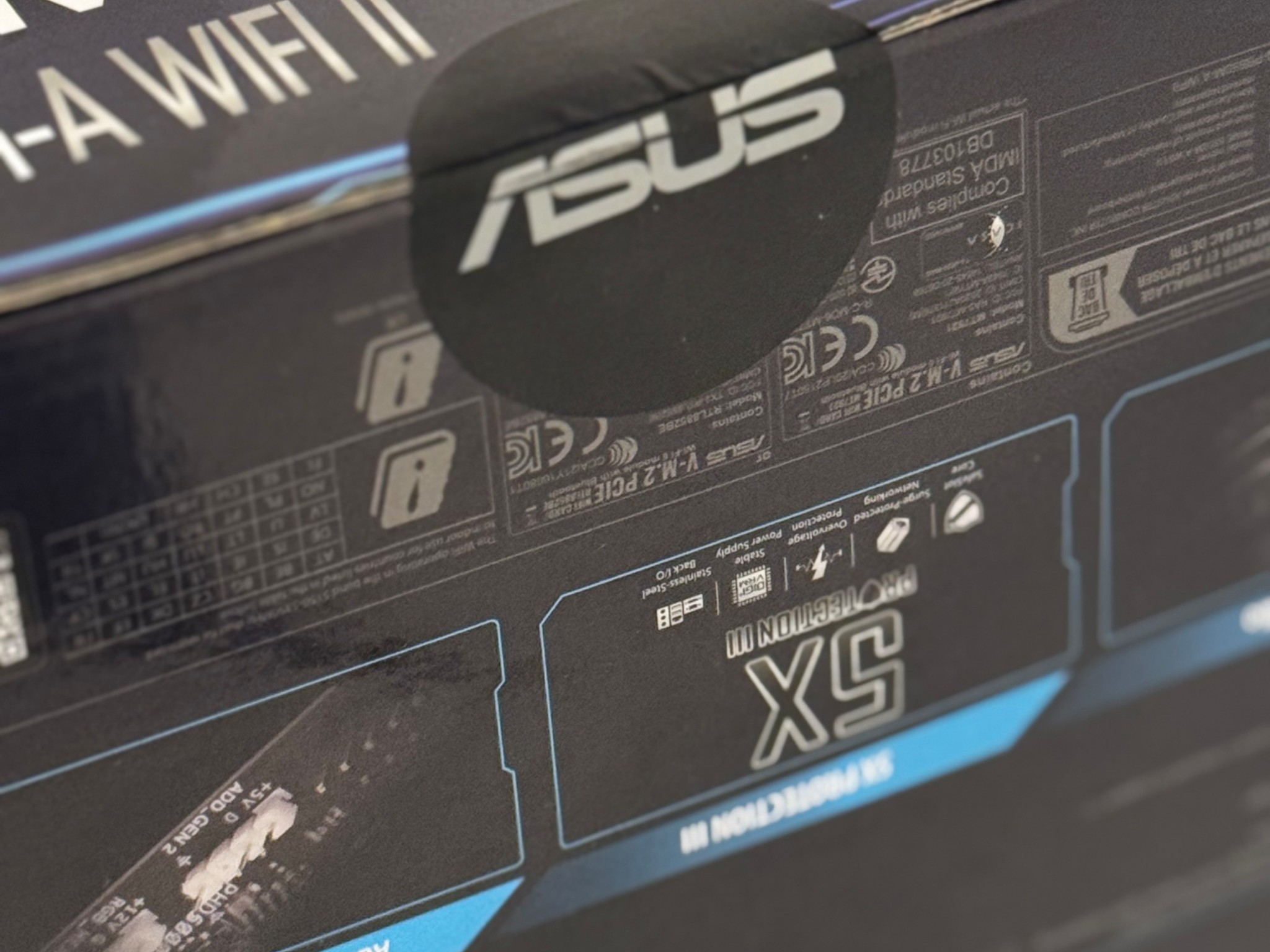 ASUS Prime B550M-A WiFi II AMD Micro ATX Motherboard with PCIe 4.0, WiFi 6