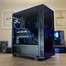 Black/Blue Gaming PC(RX 580 8GB +  RYZEN 3 1200)