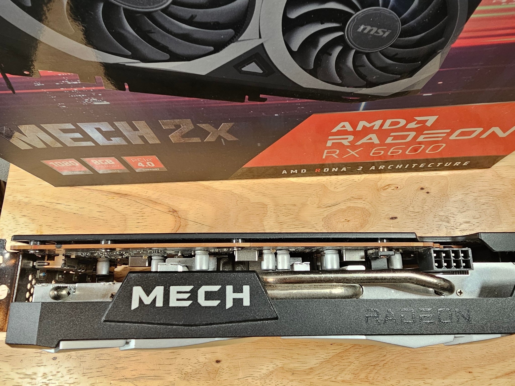 MSI Radeon RX 6600 MECH 2X 8G
