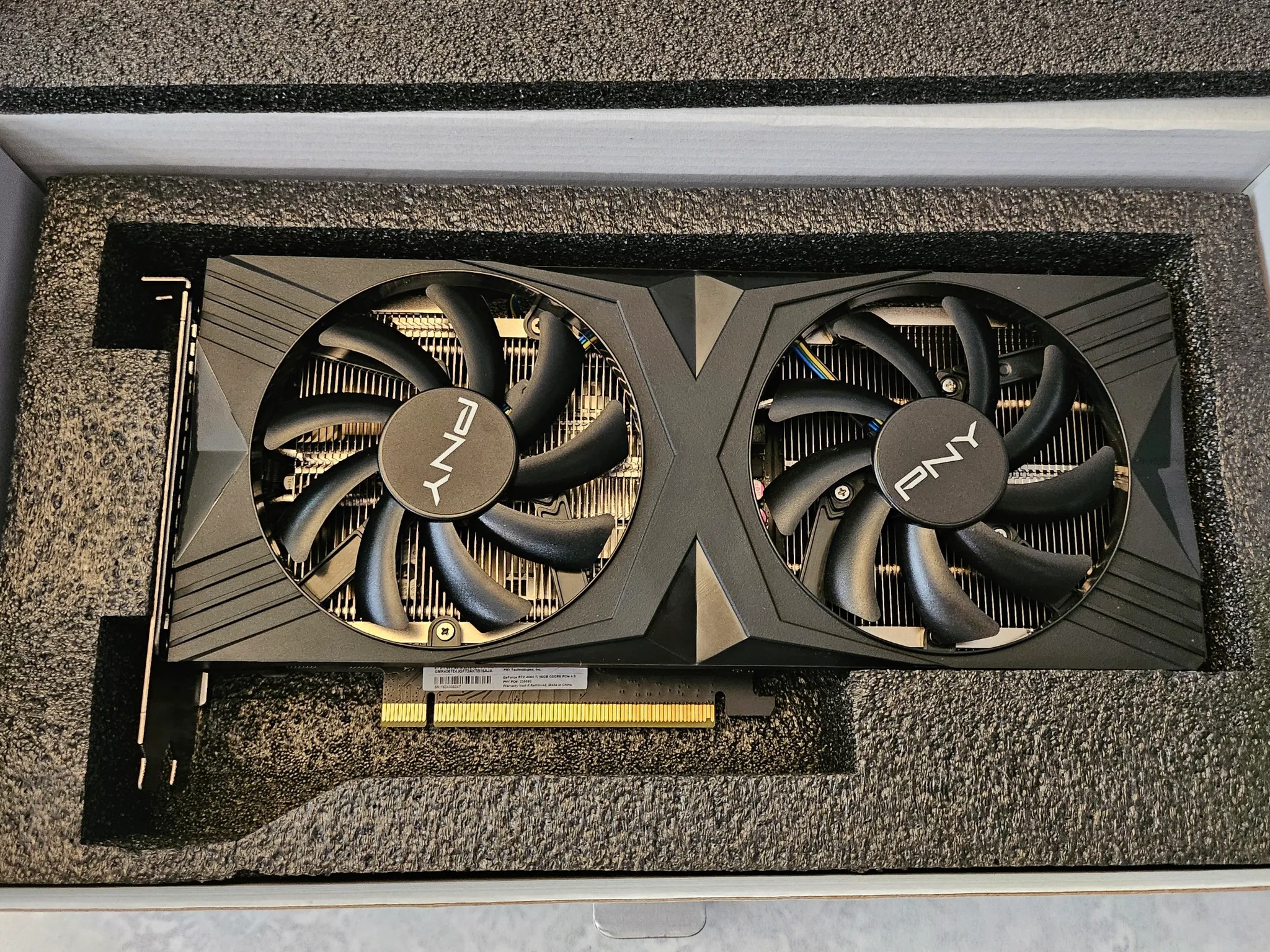 PNY RTX 4060ti 16GB