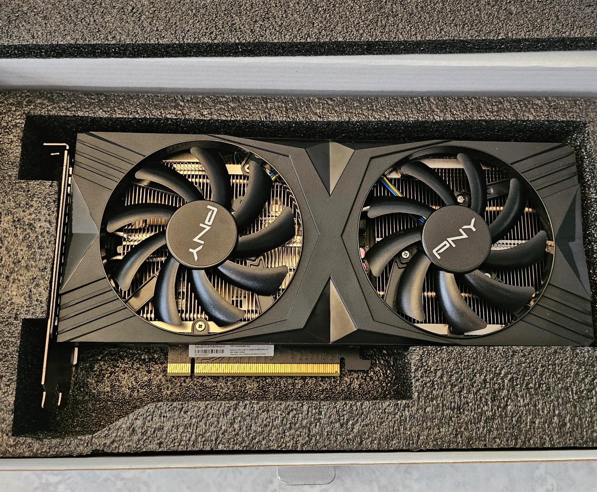 PNY RTX 4060ti 16GB