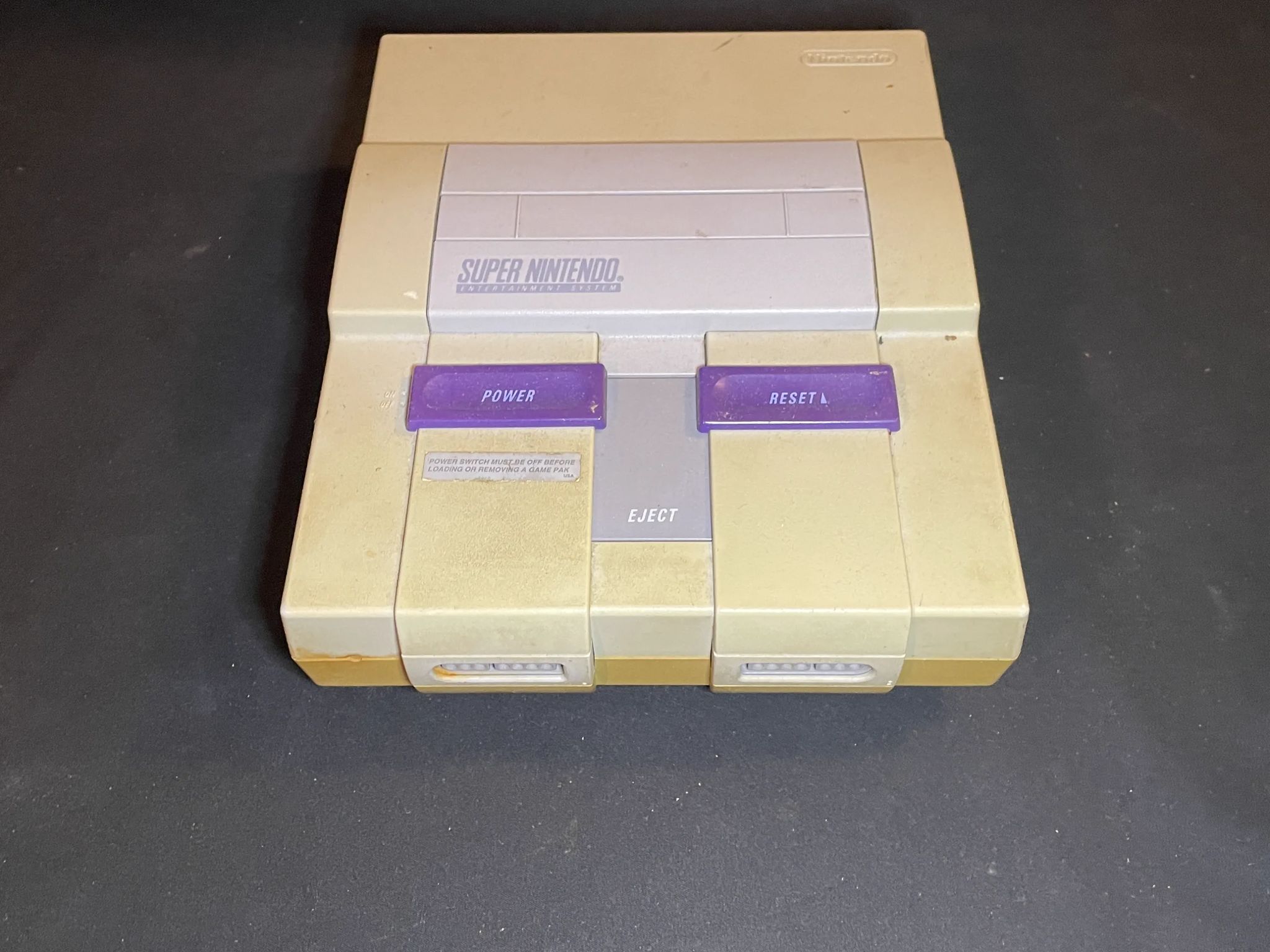 Super Nintendo With Accessories