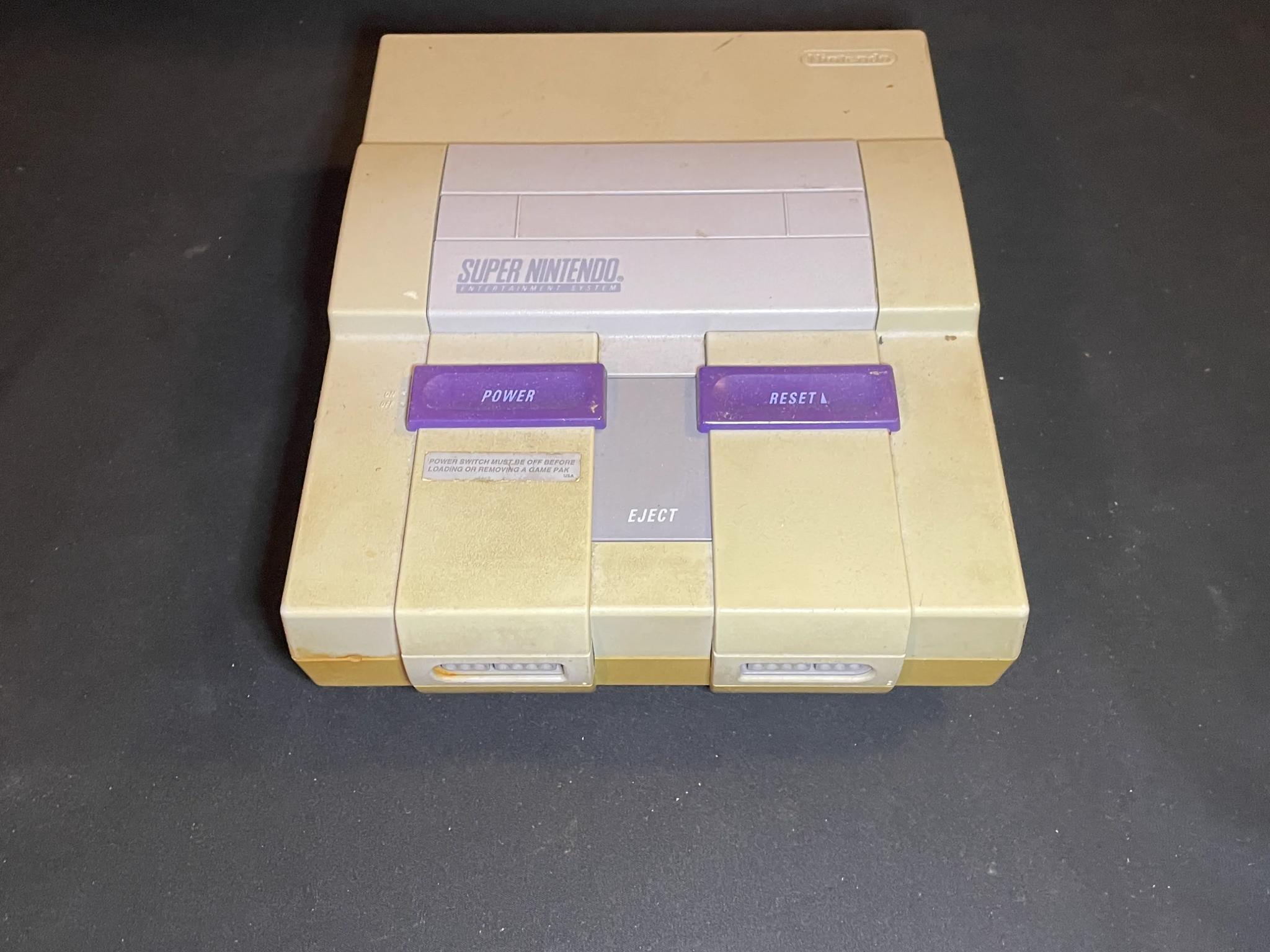 Super Nintendo With Accessories