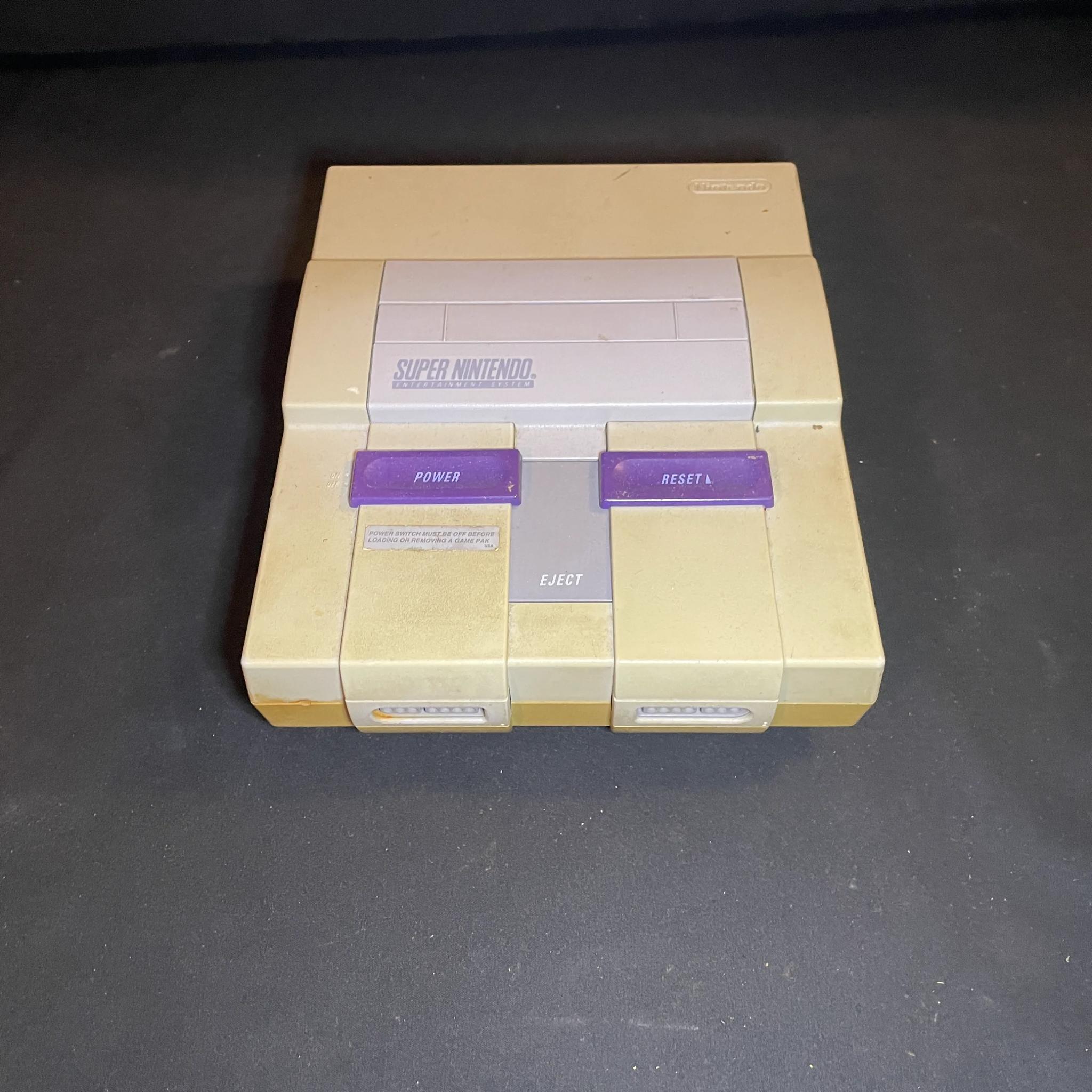 Super Nintendo With Accessories