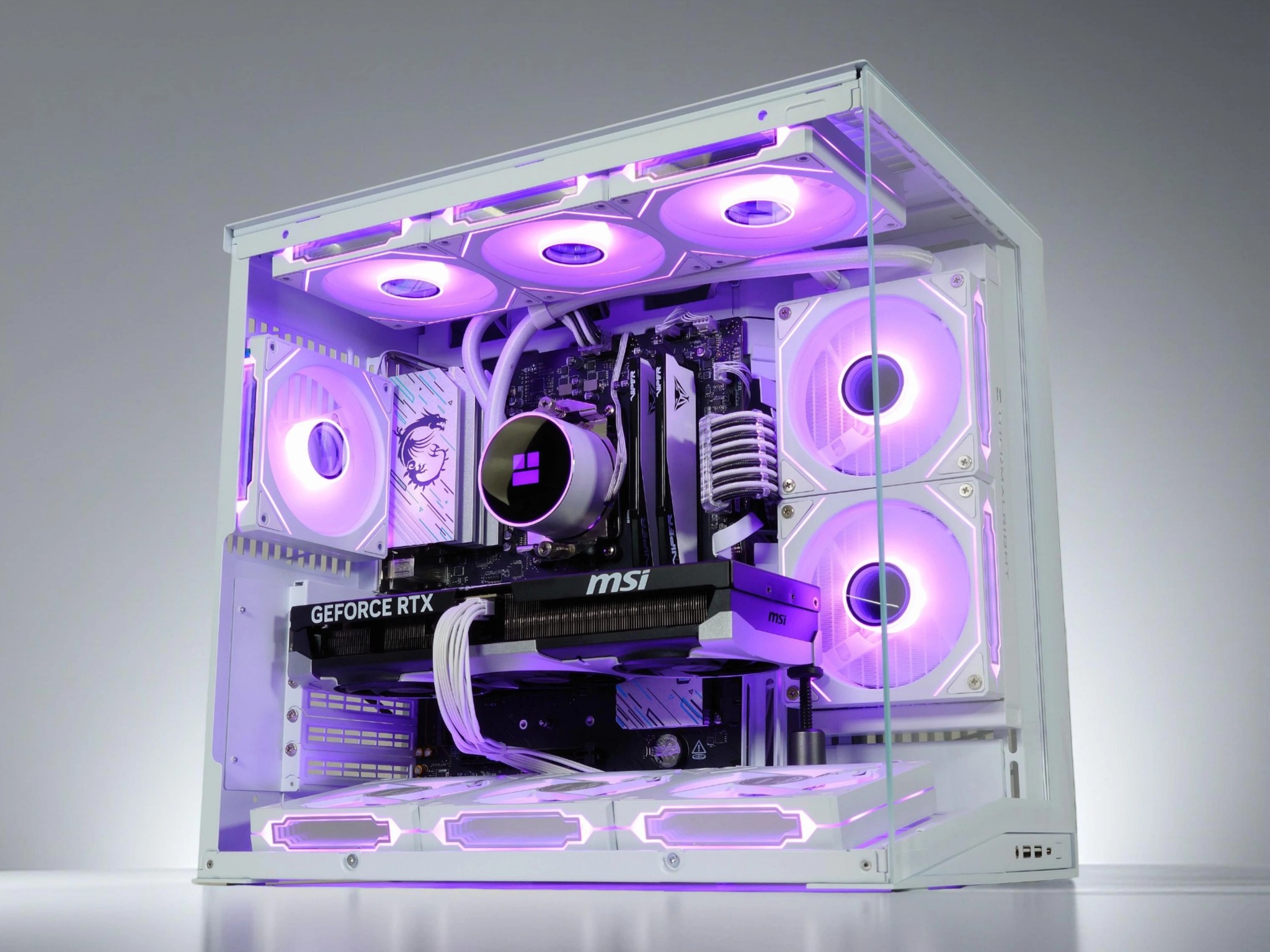 🌌 ☄️Liquid Cooled Gaming PC☄️Nvidia RTX 5070 Ti 16GB🌌AMD Ryzen 9 7900X🌌32GB DDR5🌌2TB NVME