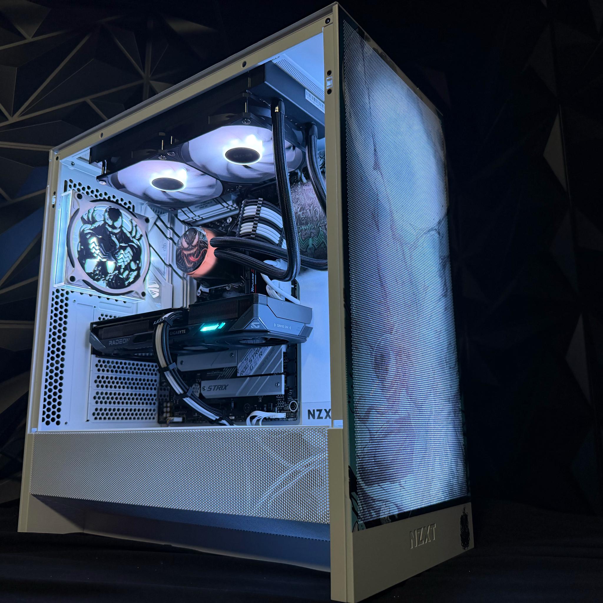 🕷️💣 VENOM BOMB 96 💣🕷️ Ryzen 5 9600x| RX 9060XT 16 GB | 32 GB DDR5|1.5 TB NVMe| 650W PSU