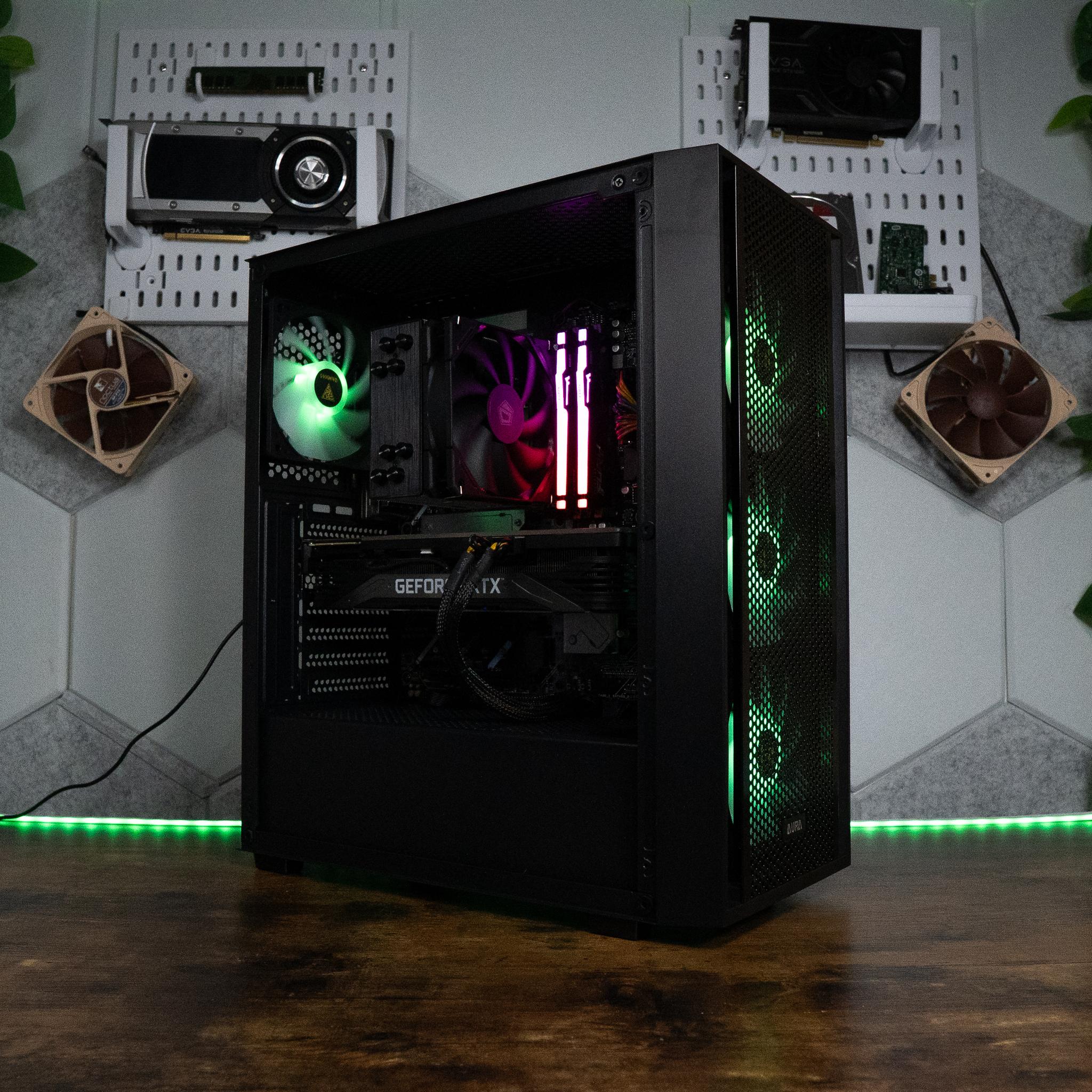 🌌🛰️ | PNY XLR8 RTX 3090 24GB | RYZEN 7 7700X | 32GB DDR5 RAM | 2TB SSD | Y2K OATHKEEPER GOLD