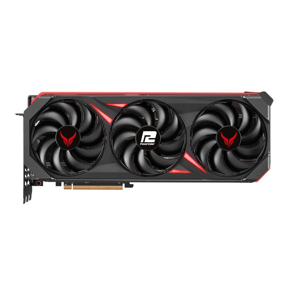 PowerColor AMD Radeon RX 7900 XTX Red Devil Overclocked Triple Fan 24GB GDDR6 PCIe 4.0 Graphics Card