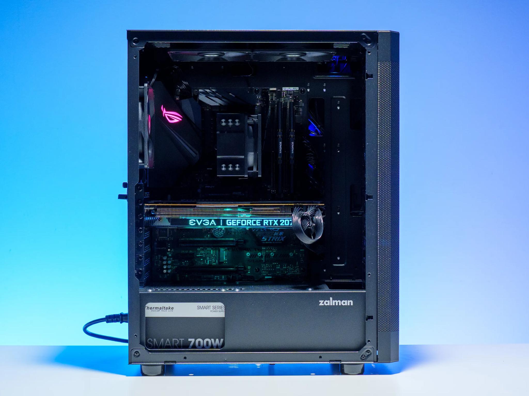 All Black Budget Gaming PC | RTX 2070 | Ryzen 5 5500 | 16GB DDR4 | 1TB m.2