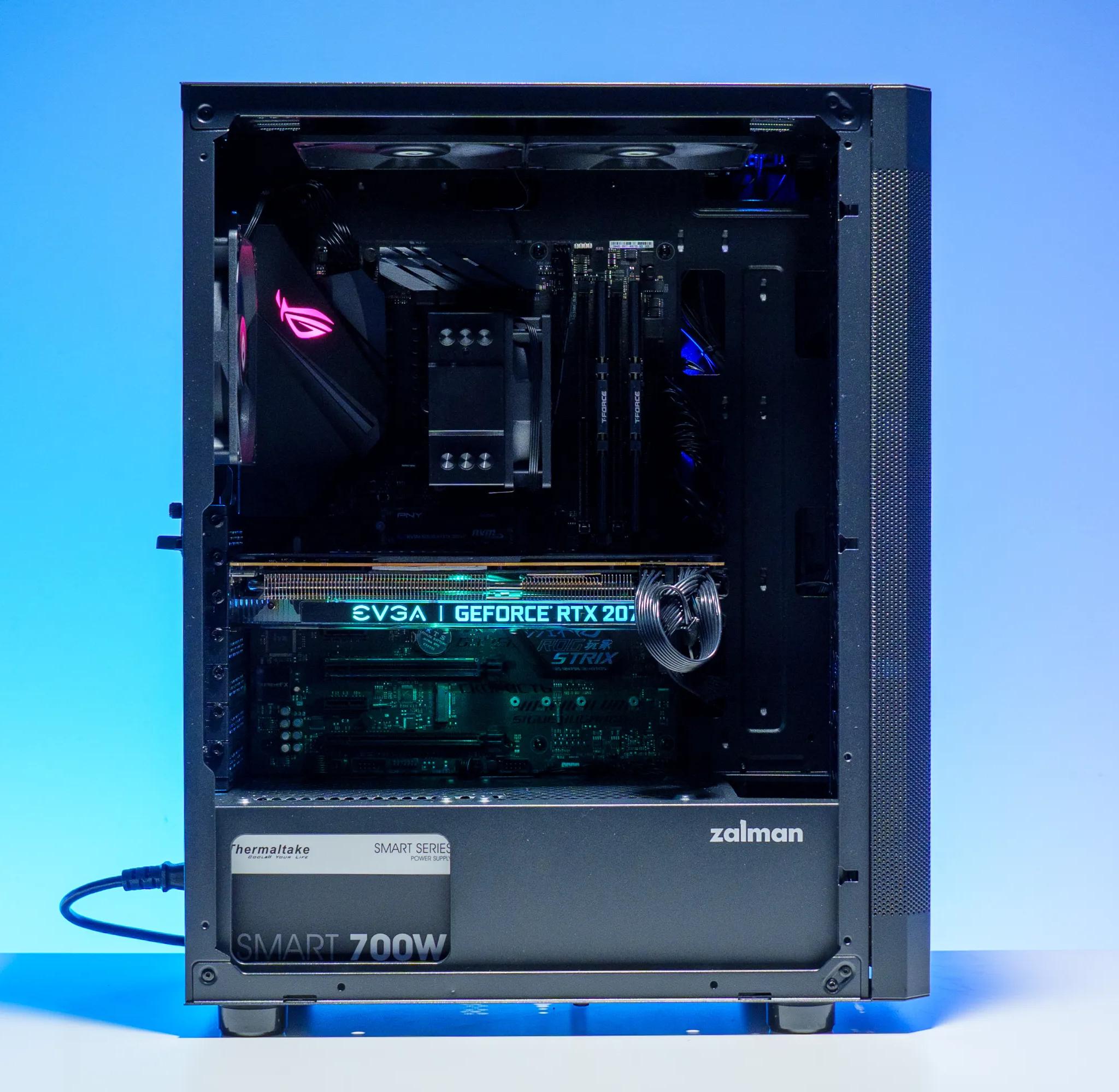 All Black Budget Gaming PC | RTX 2070 | Ryzen 5 5500 | 16GB DDR4 | 1TB m.2