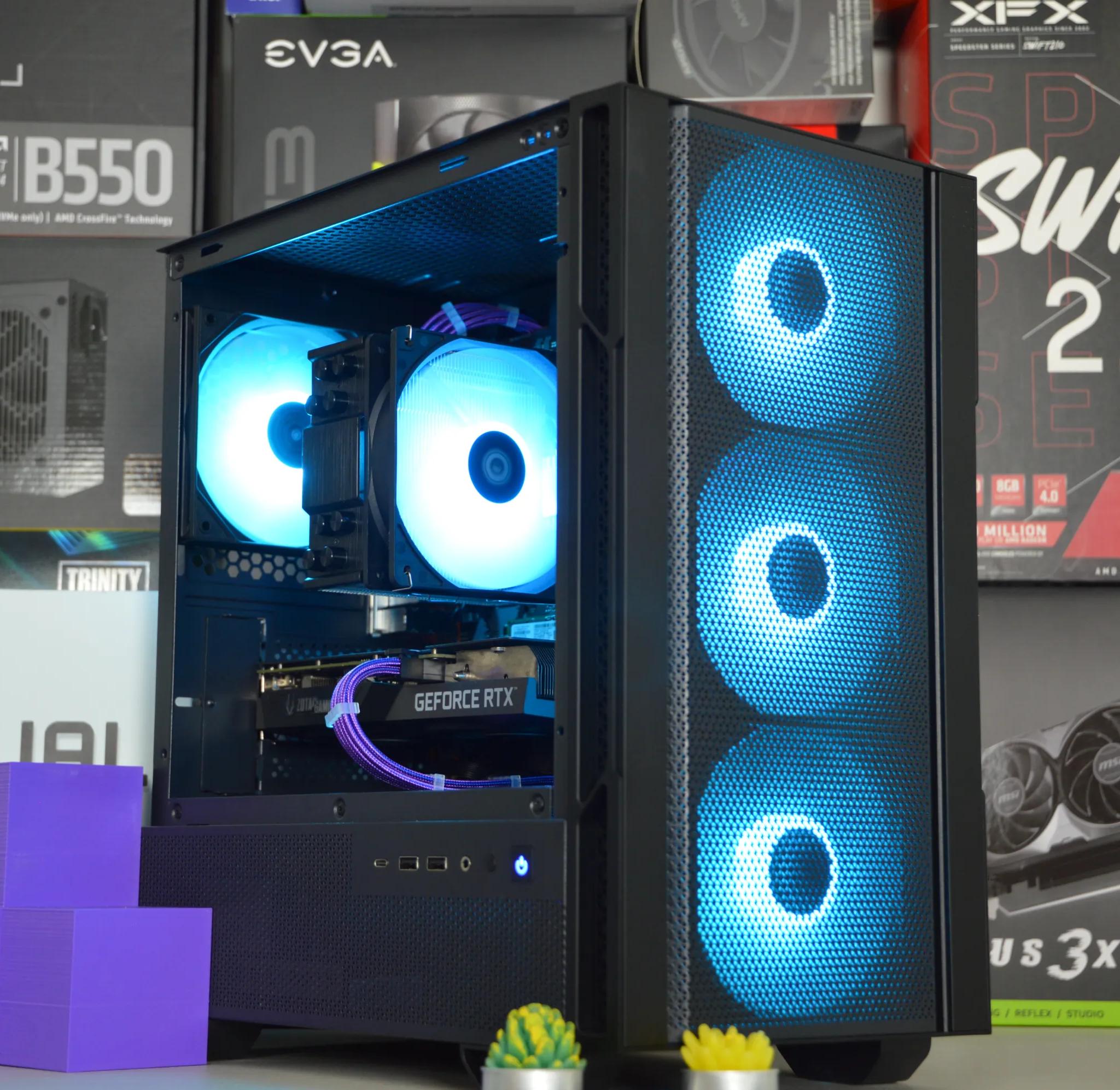 🔮⚫| RTX 3060 12GB | Ryzen 5 5500 | 32GB DDR4 RAM | 1TB NVME SSD | Royal Darkness 2.0 |