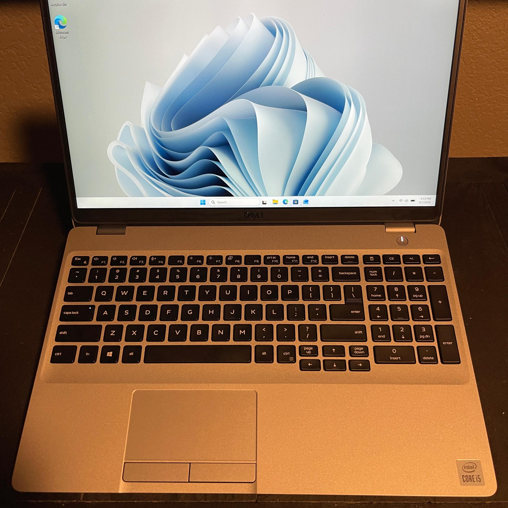 Dell Latitude 5510 i5 10th Gen 16GB RAM 256GB NVMe SSD Win 11 Pro