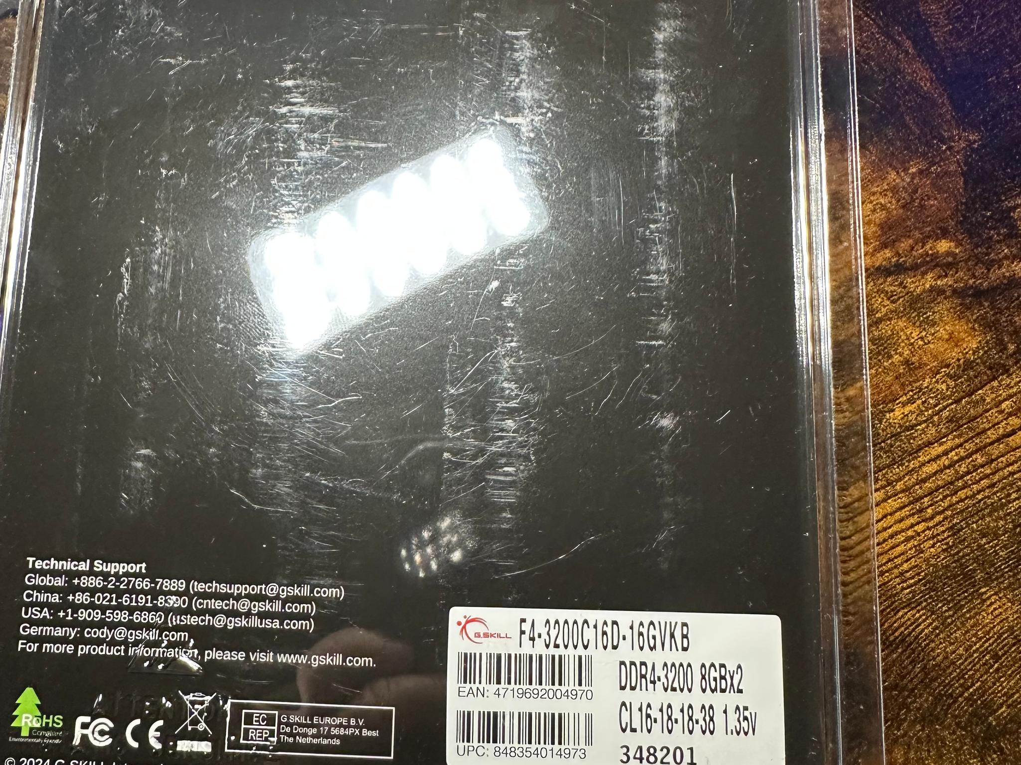 32GB DDR4 RAM