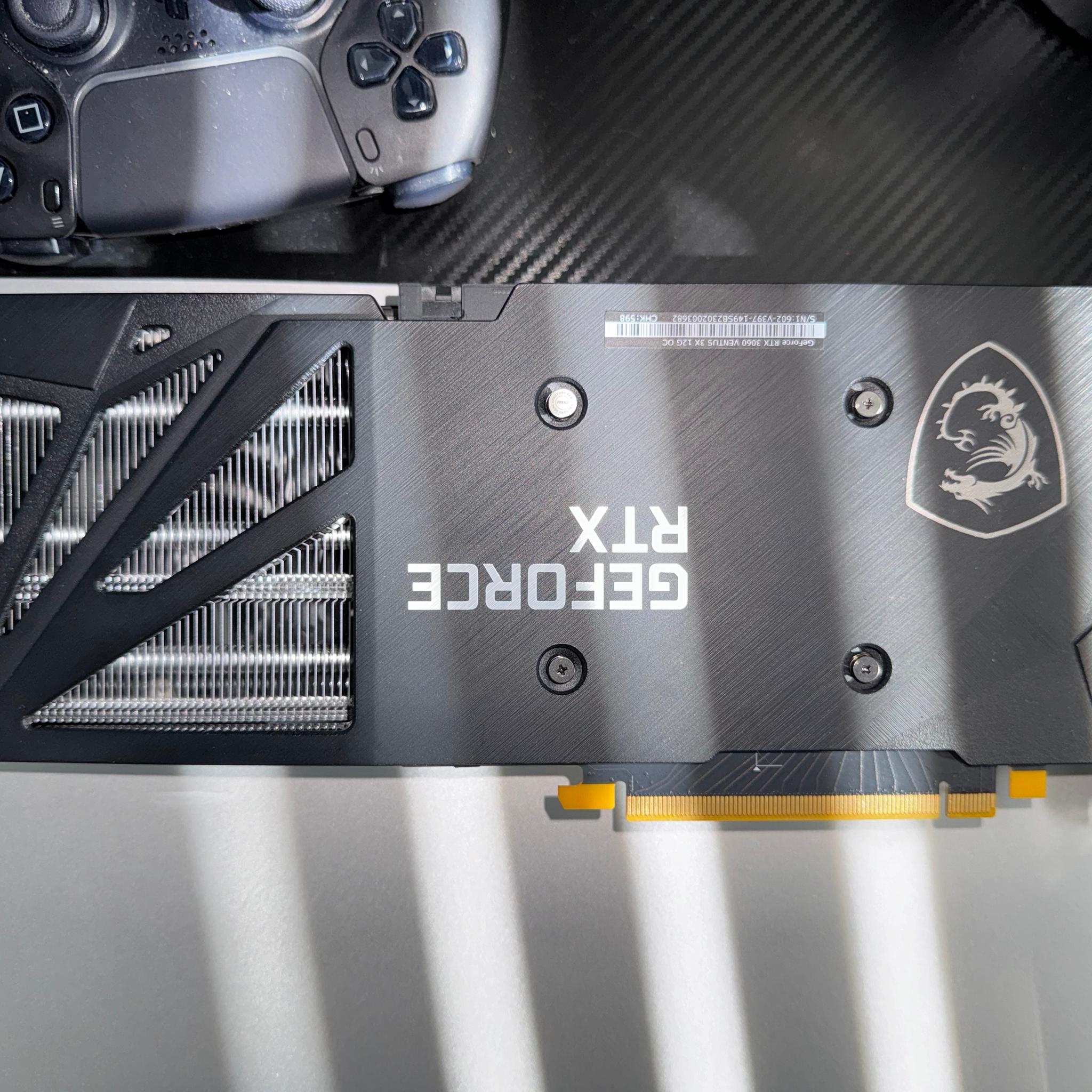 MSI GeForce RTX 3060 12gb (overclocked)