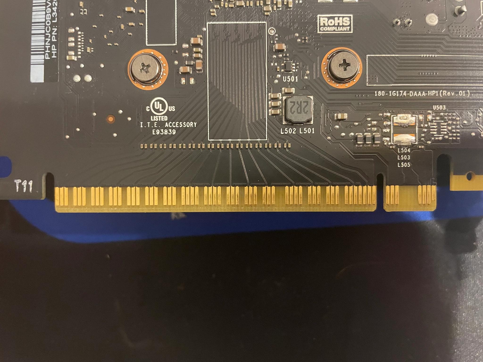 HP OEM GTX 1650 (PCIe Powered)