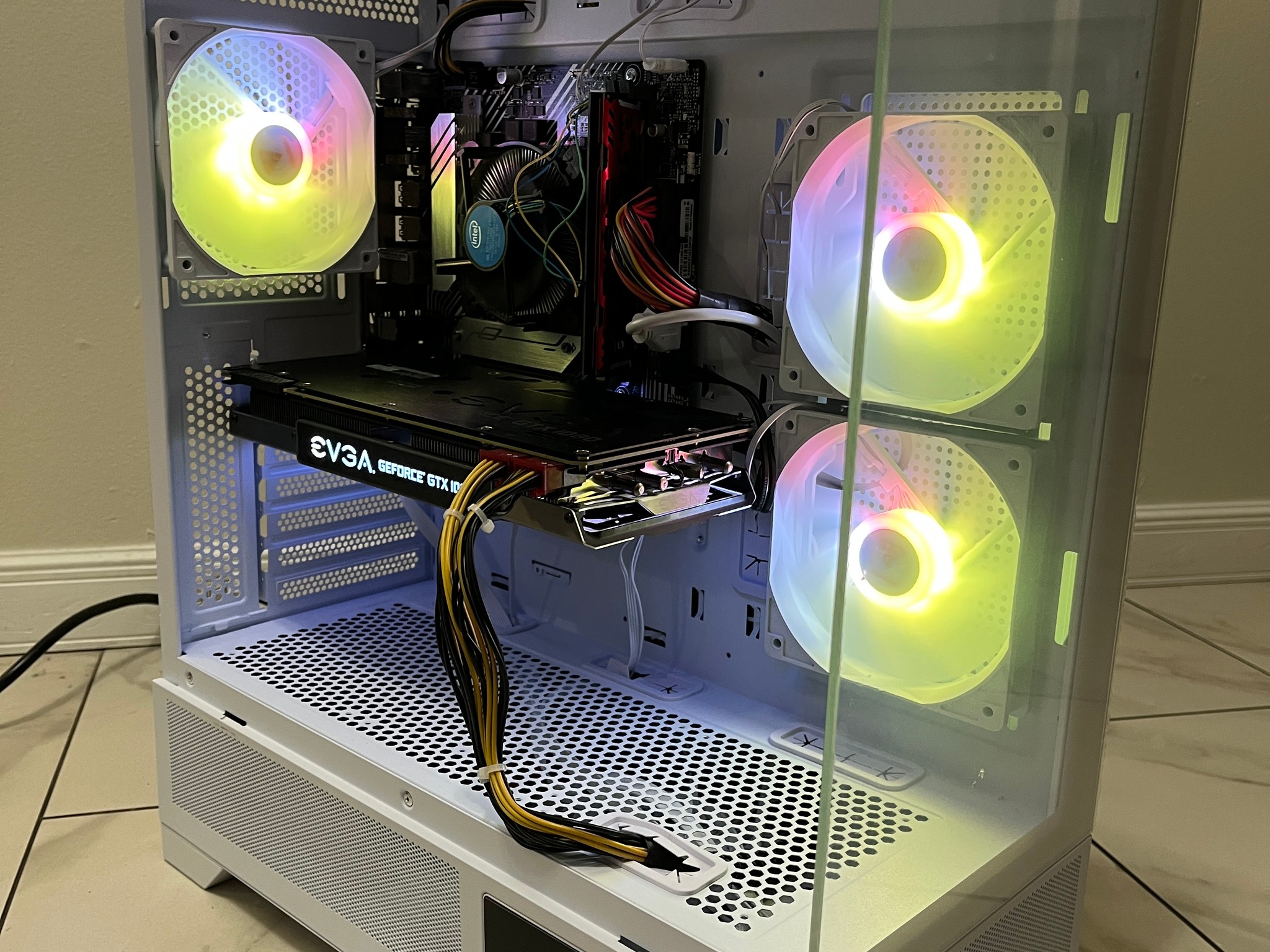 NVIDIA GTX 1080, Intel Core i3-10100, 16GB RAM, 1TB Storage, High FPS Gaming PC w/ Wi-Fi & BT