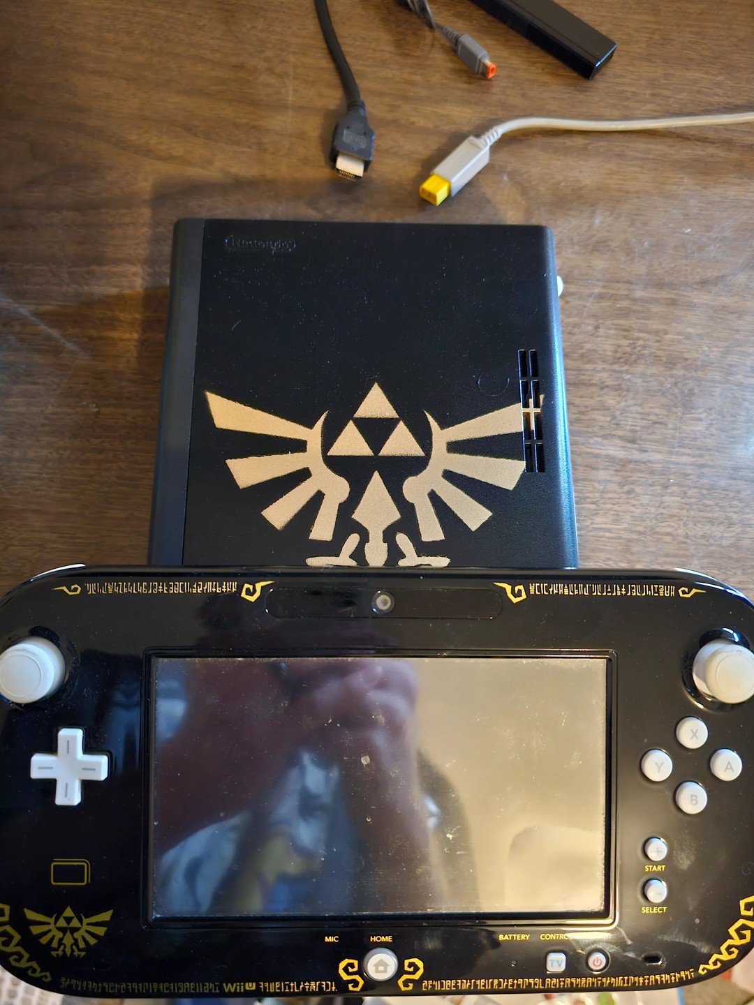 Custom Zelda Gold Crest Wii U 256GB NAND | Jawa