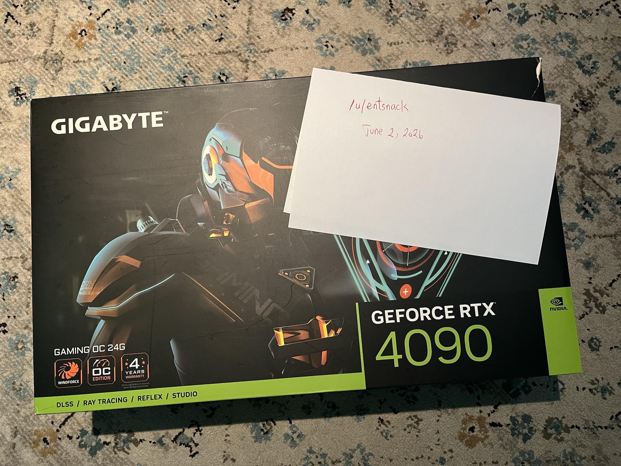 Gigabyte GEFORCE Gaming OC RTX 4090 24 GB