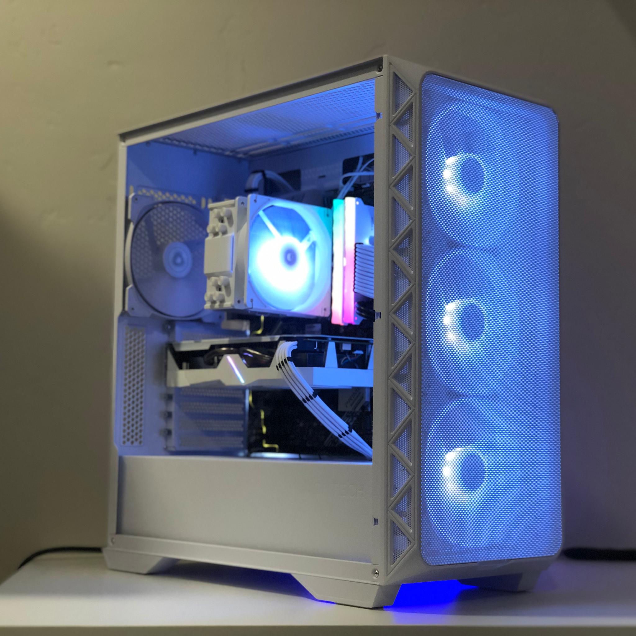 $675 White Gaming Pc - ryzen 5 - 2060 - 16gb or ram