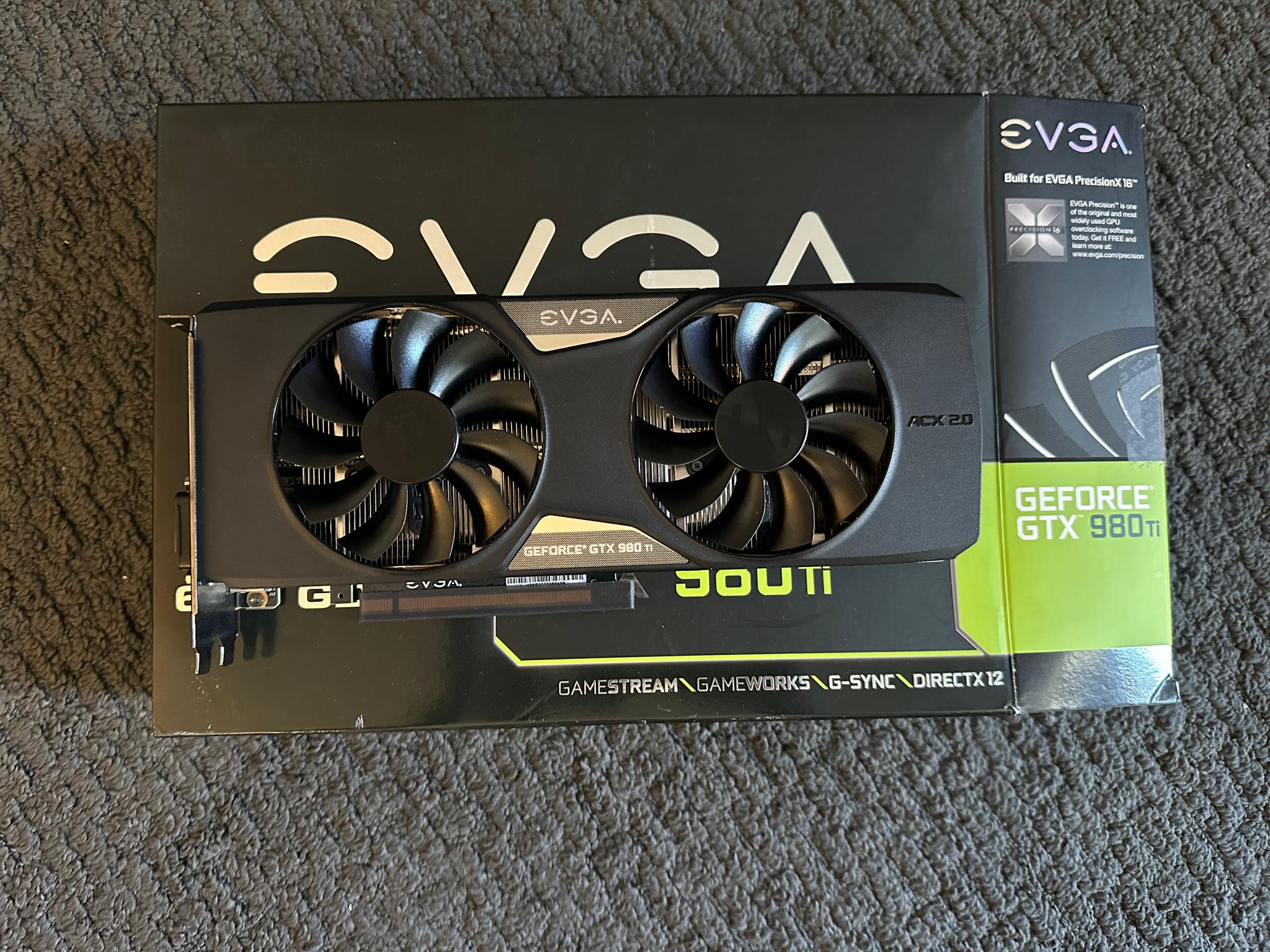 EVGA GeForce GTX 980 Ti 6GB GAMING ACX 2.0+ 06G-P4-4991-KR