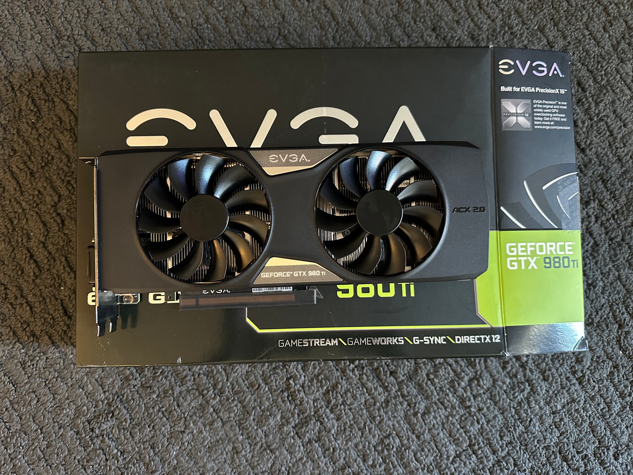 EVGA GeForce GTX 980 Ti 6GB GAMING ACX 2.0+ 06G-P4-4991-KR