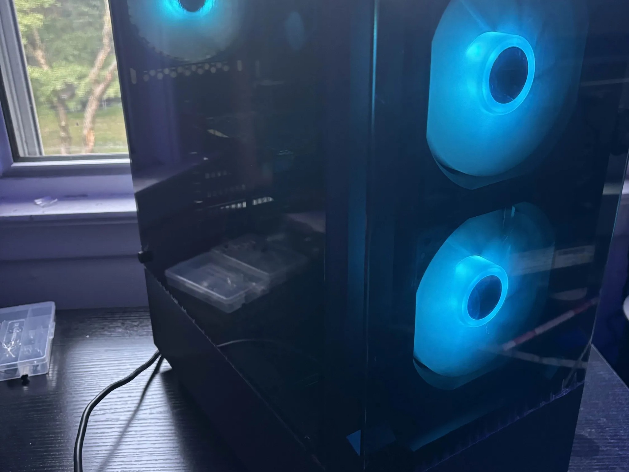 GAMING PC i5 8GB NVIDIA GTX 950 RGB Lighting RGB Fans Computer