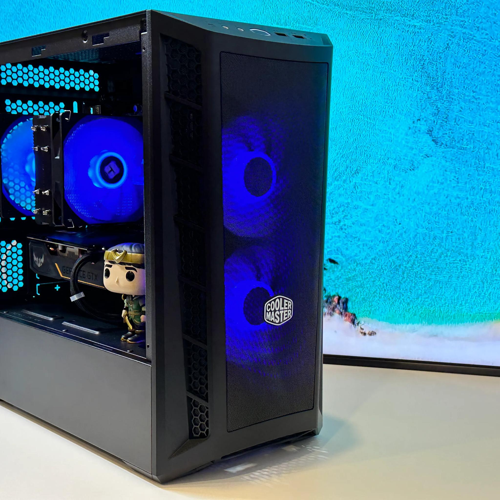 💚 👑Loki👑💚-Gaming PC-Nvidia GTX 1650 Super -AMD Ryzen 5 2600 6core-16GB DDR4 RAM-500GB NVME
