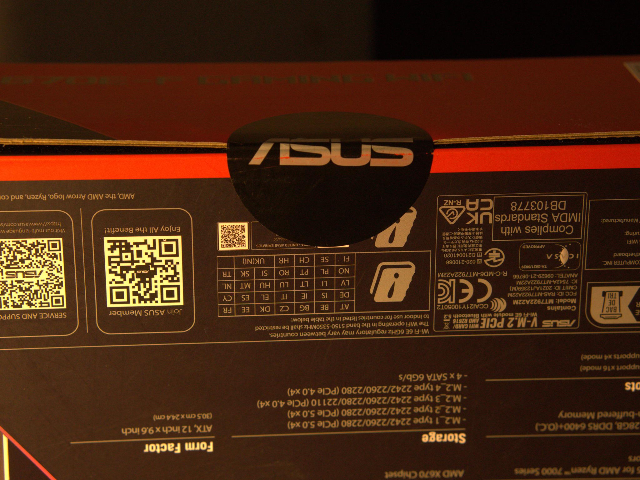 ASUS ROG STRIX X670E-F GAMING WIFI (BRAND NEW)