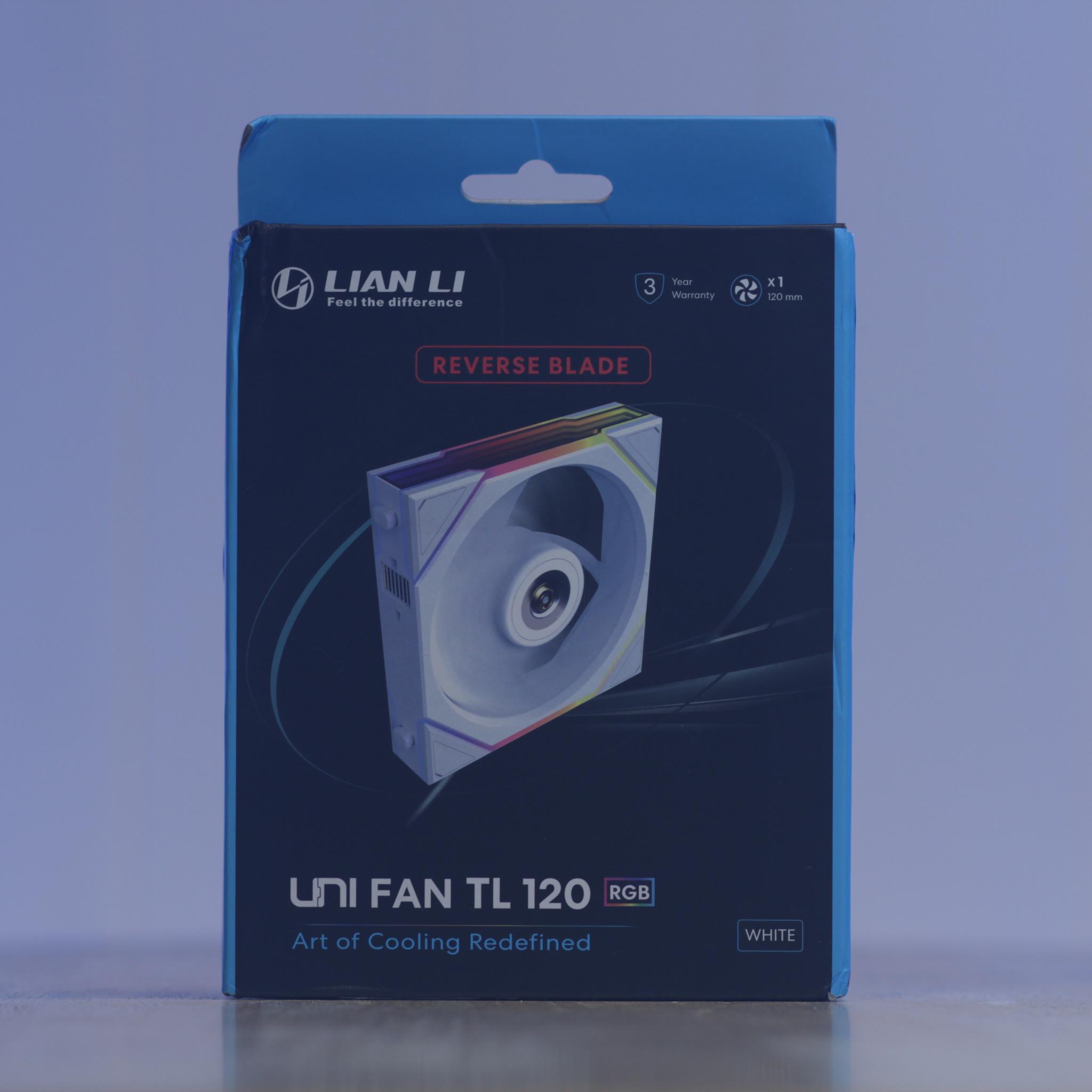 Lian Li UNI FAN TL 120 RGB Reverse Blade (White)
