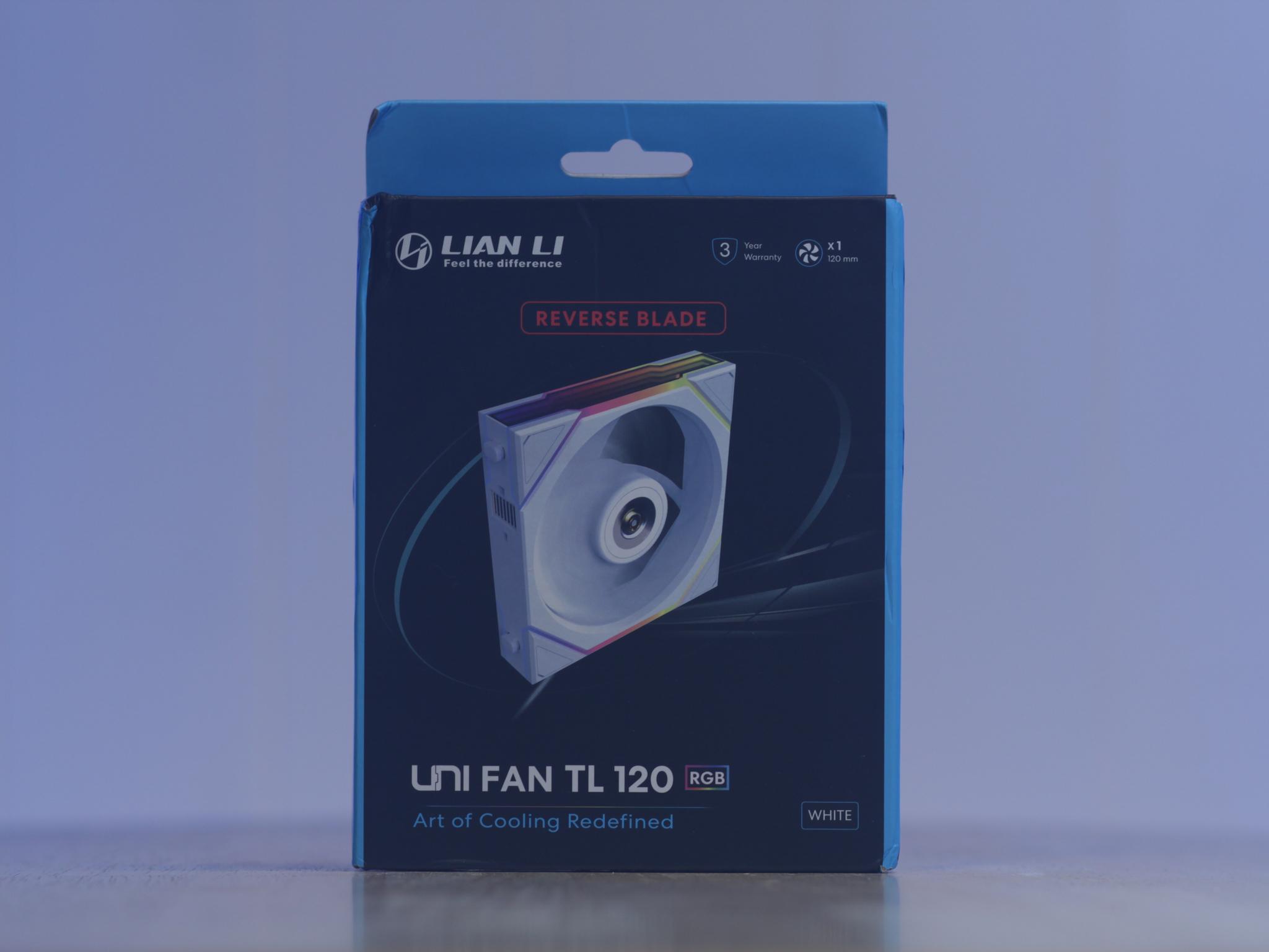 Lian Li UNI FAN TL 120 RGB Reverse Blade (White)
