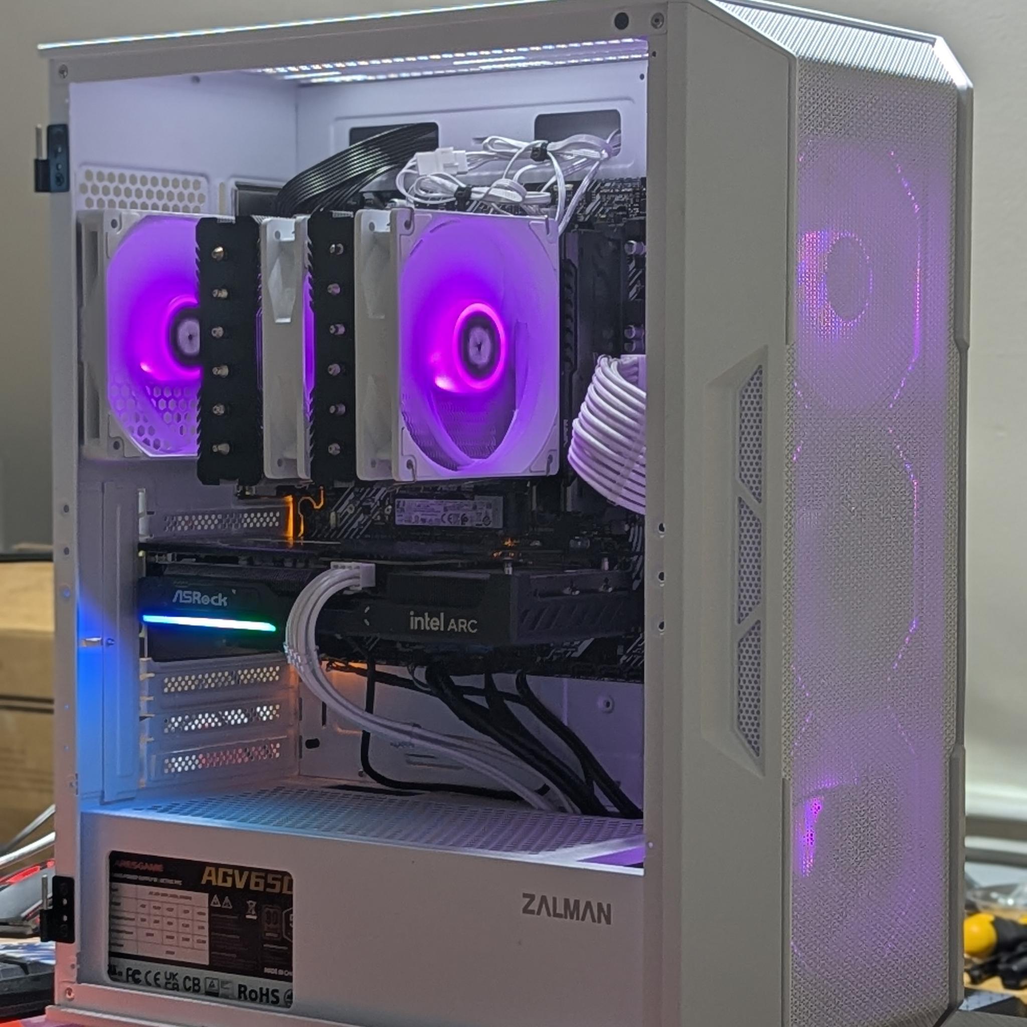 GAMING PC|AMD RYZEN 7 3800X|INTEL ARC B570 10GB|16GB DDR4 3600|1TB NVME SATA SSD|Windows 11 Home