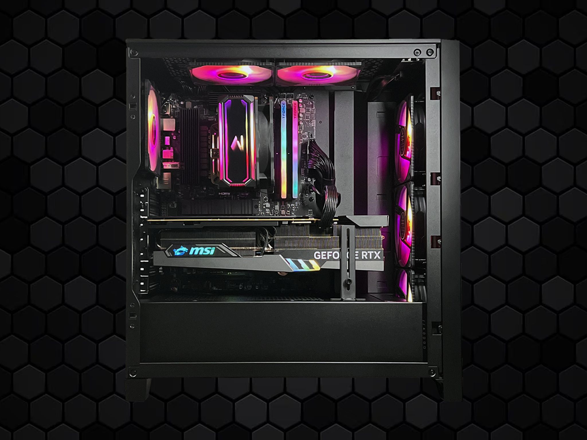 RTX 4090 | Ryzen 7 7800X3D | 32GB DDR5 | 2TB SSD | 850W Gold PSU | ARGB Fans