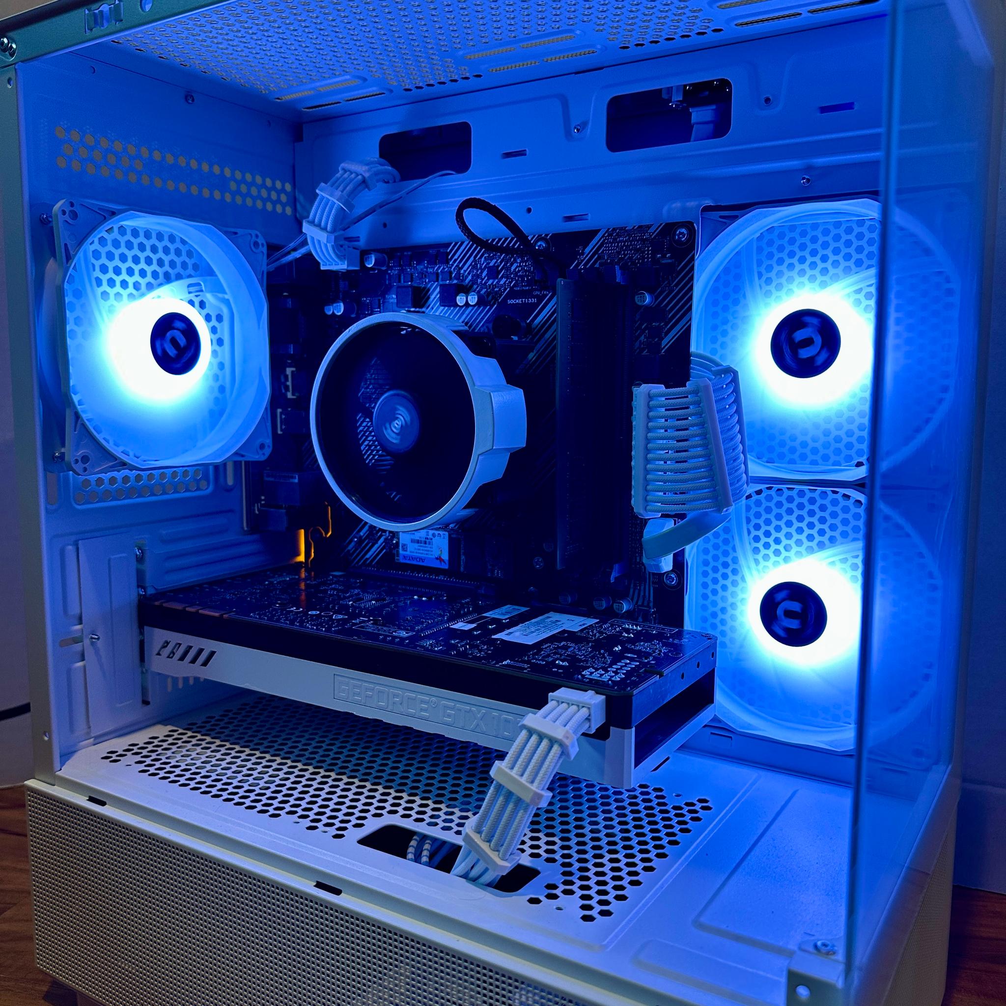 GTX 1070 | Ryzen 5 2600x | 16GB DDR4 | 1.12TB | Win 11 | Office 2024 | FREE SHIP | Budget Gaming PC