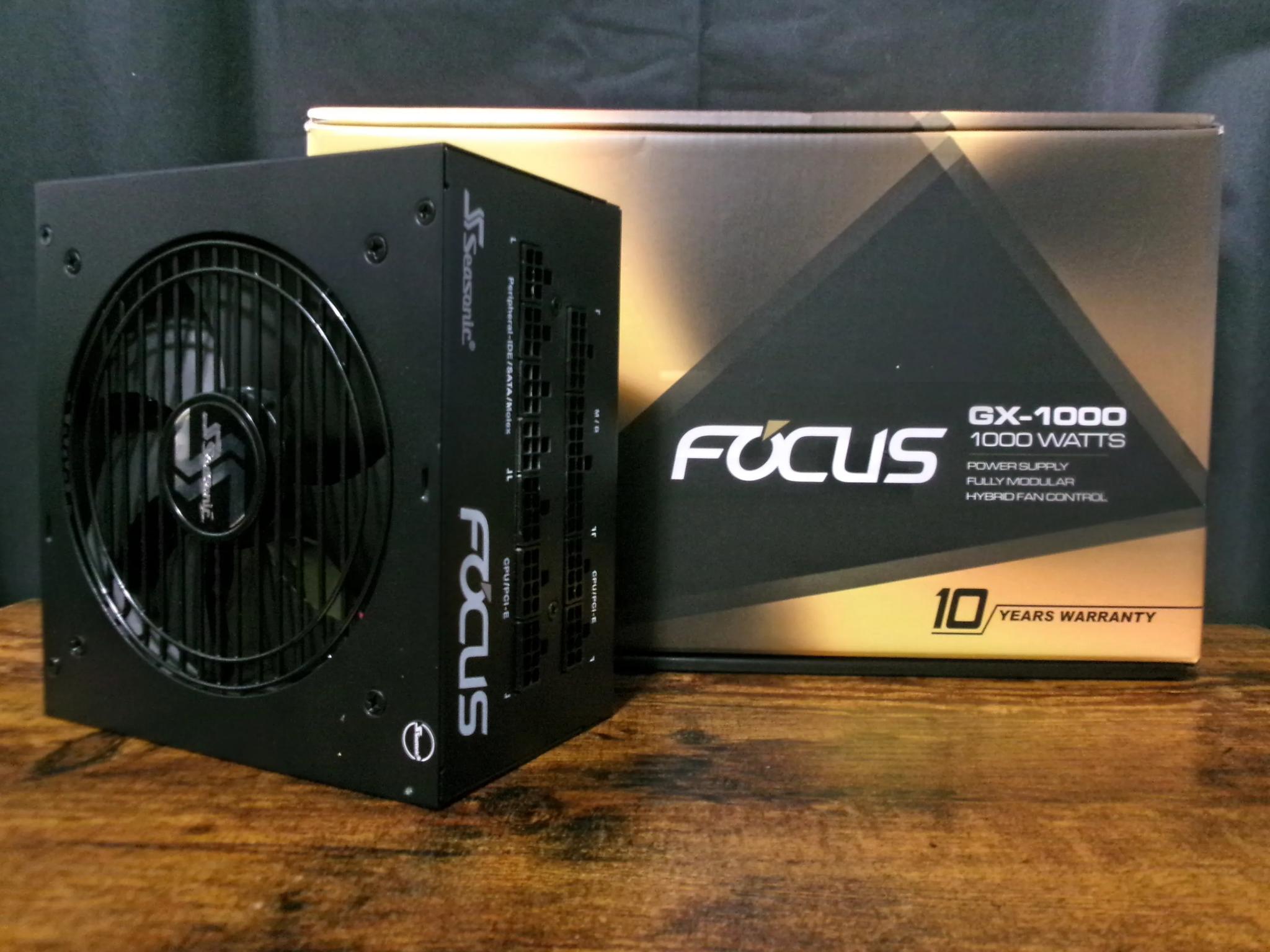 SeaSonic Focus GX-1000W Gold PSU