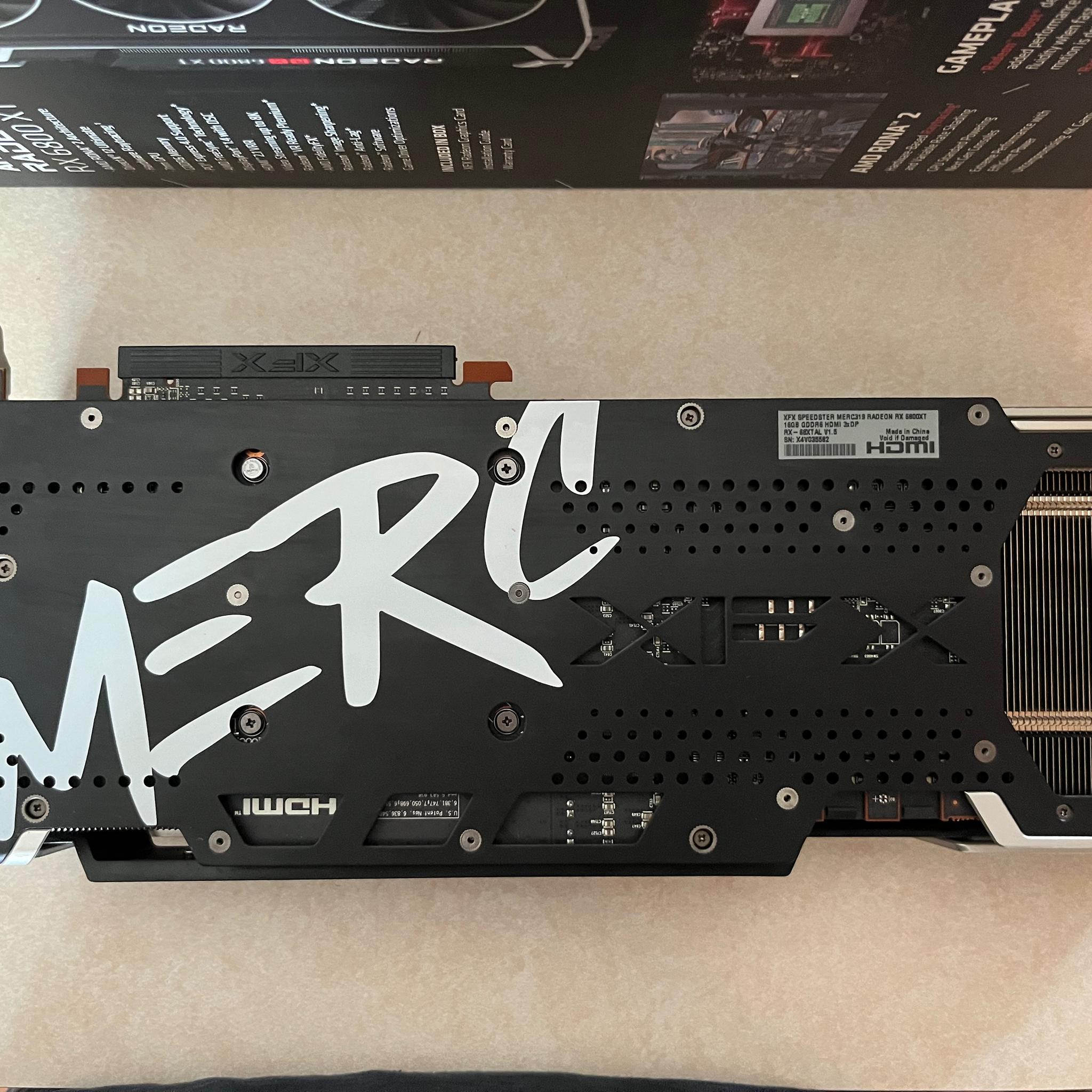 RX 6800xt XFX MERC 319