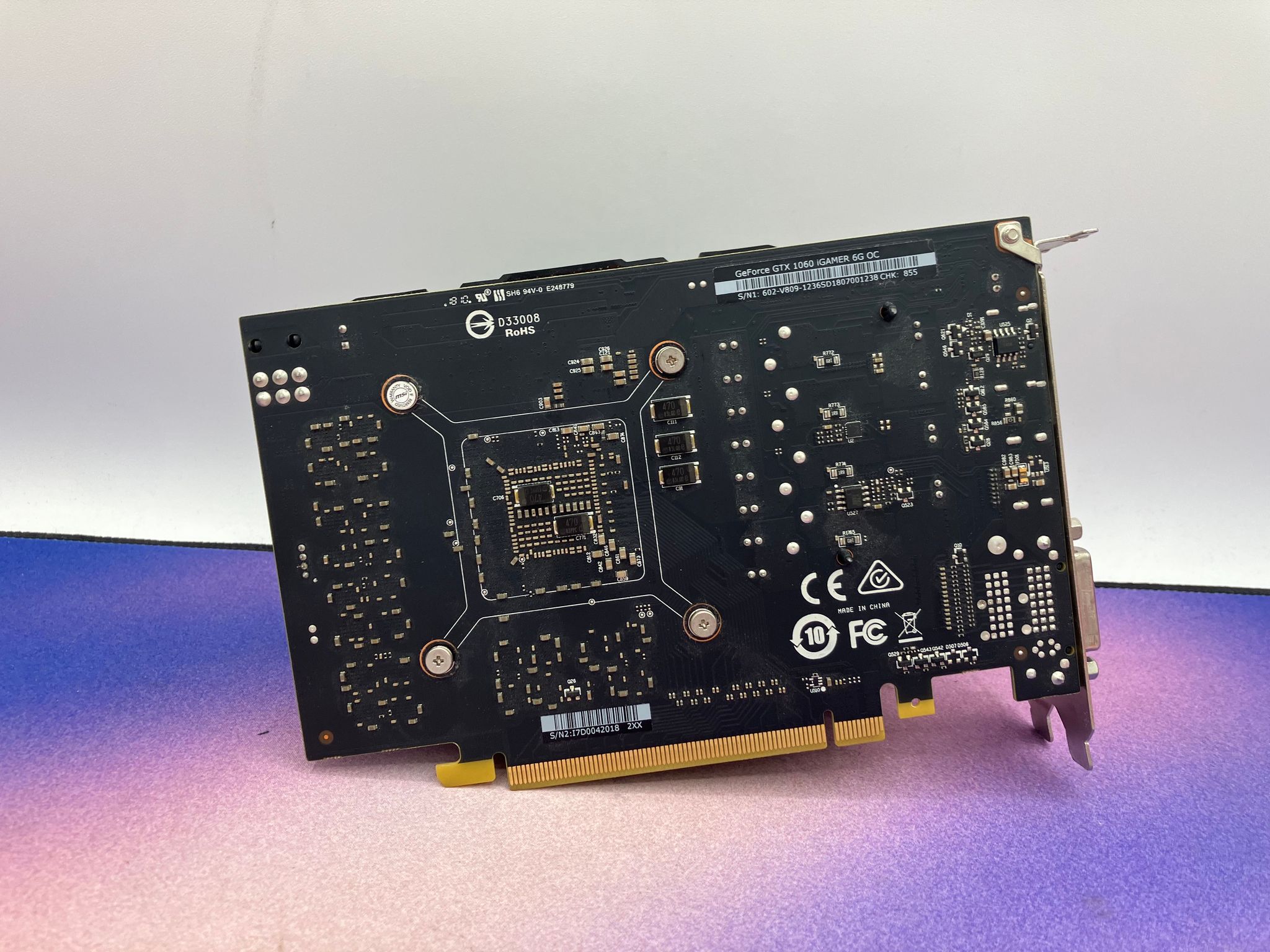 MSI GTX 1060 iGAMER OC