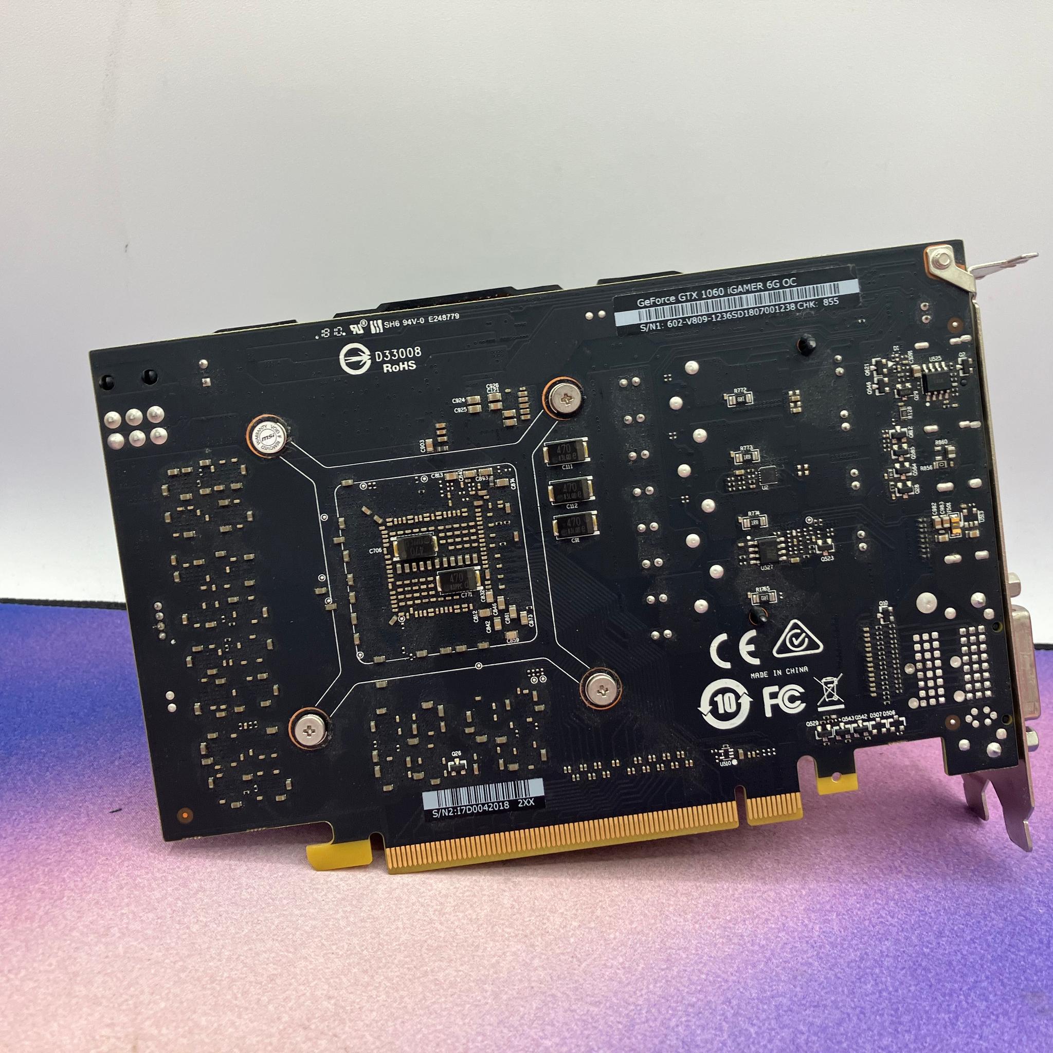 MSI GTX 1060 iGAMER OC