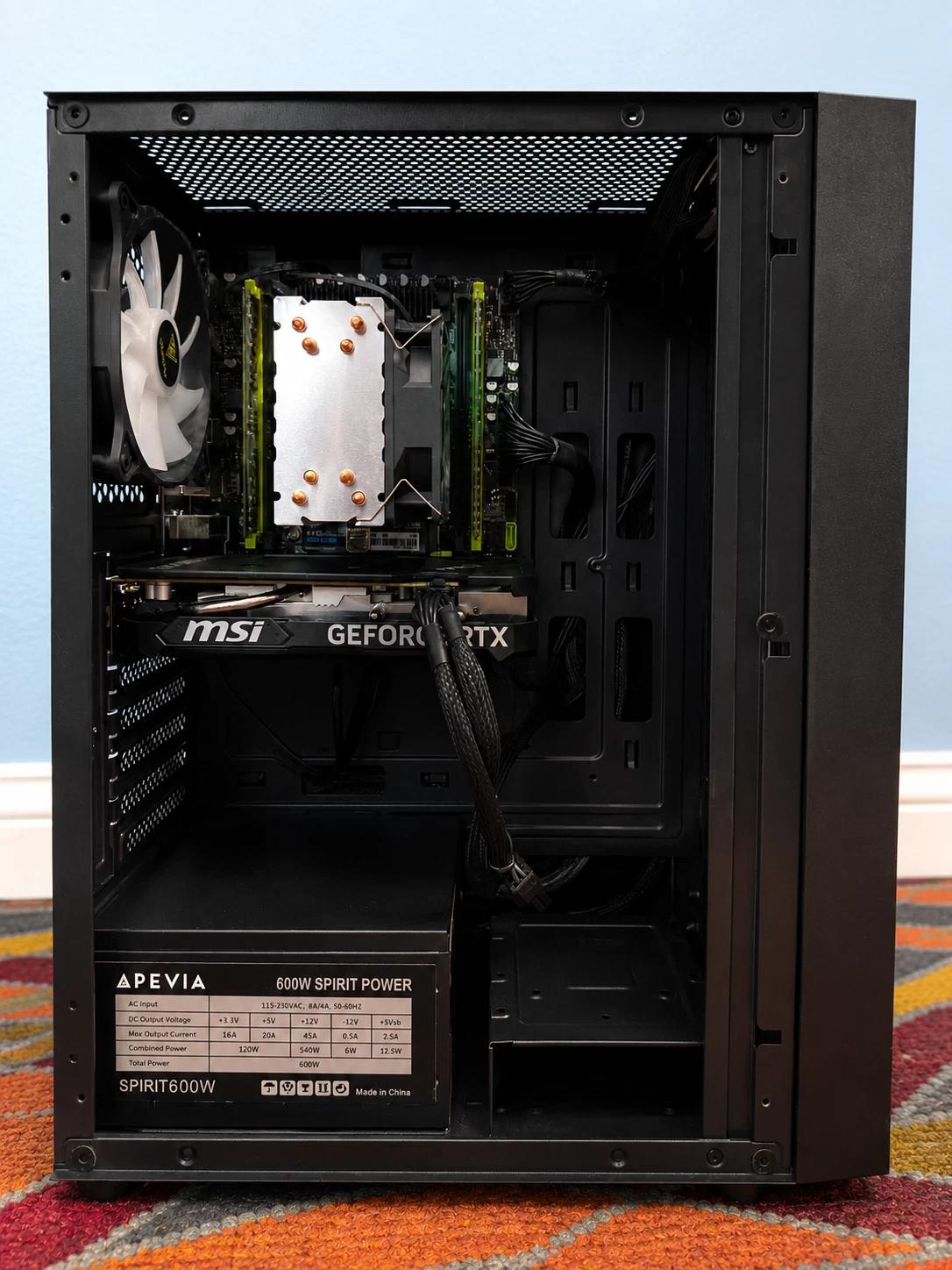 Gaming PC RTX 4060, Intel 14-Core, 32GB DDR4 RAM, 1TB NVME SSD, Windows 11 Pro Activated