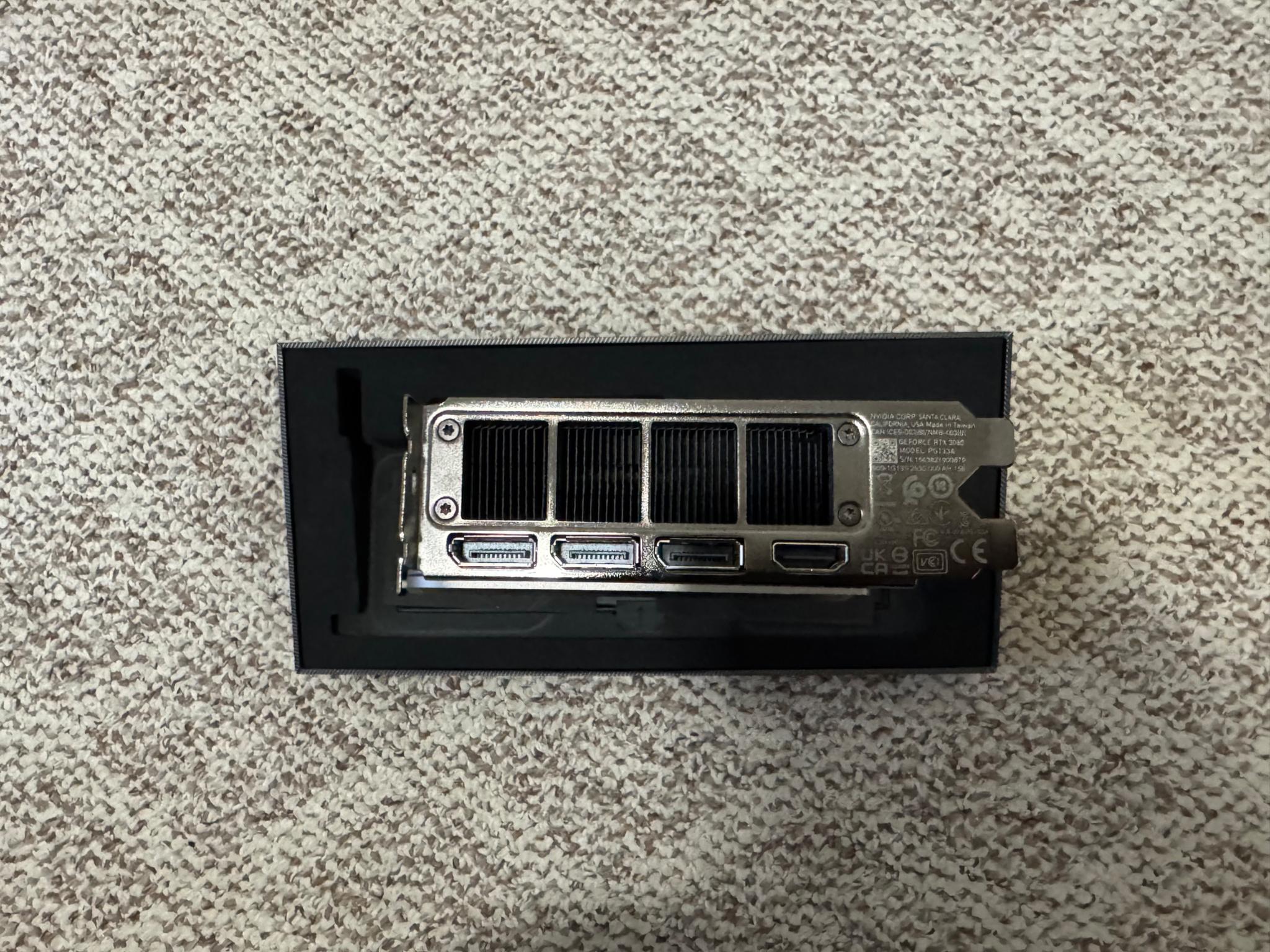 NVIDIA GeForce RTX 3080 Founders Edition 10GB GDDR6X Graphics Card -...