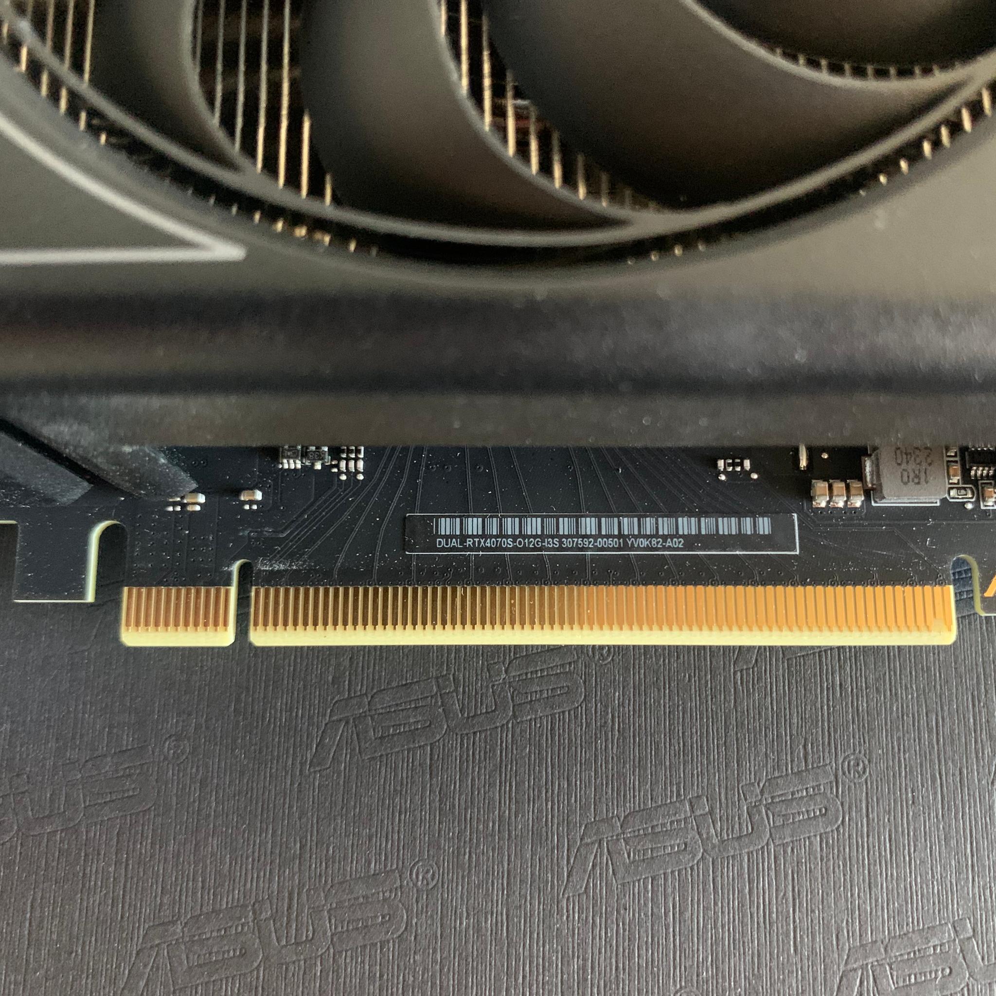 Asus DUAL EVO OC GeForce RTX 4070 SUPER