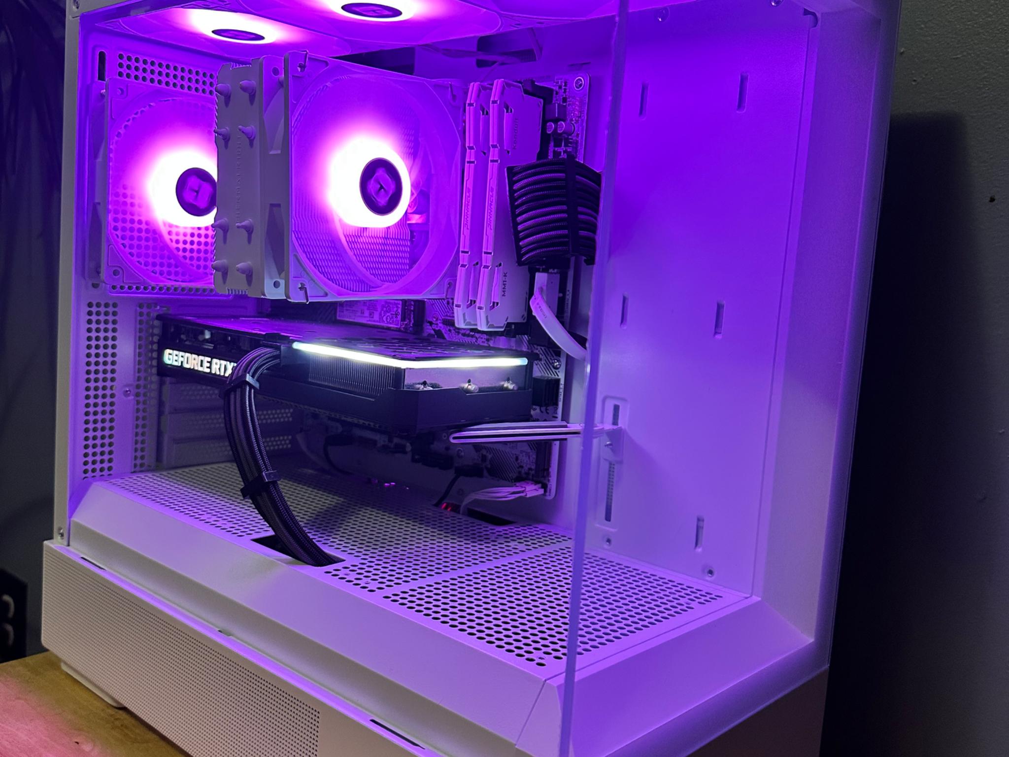 Ryzen 7 5700x|PNY 3060 TI|16g DDR4 Ram|Asrock B550 Pro White|512g M.2 NVME| 1 TB 3.5" HDD|Zalman P10