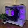 ❄️🤍White Gaming PC🤍❄️ Custom + HIGH FPS 🎮🎮
