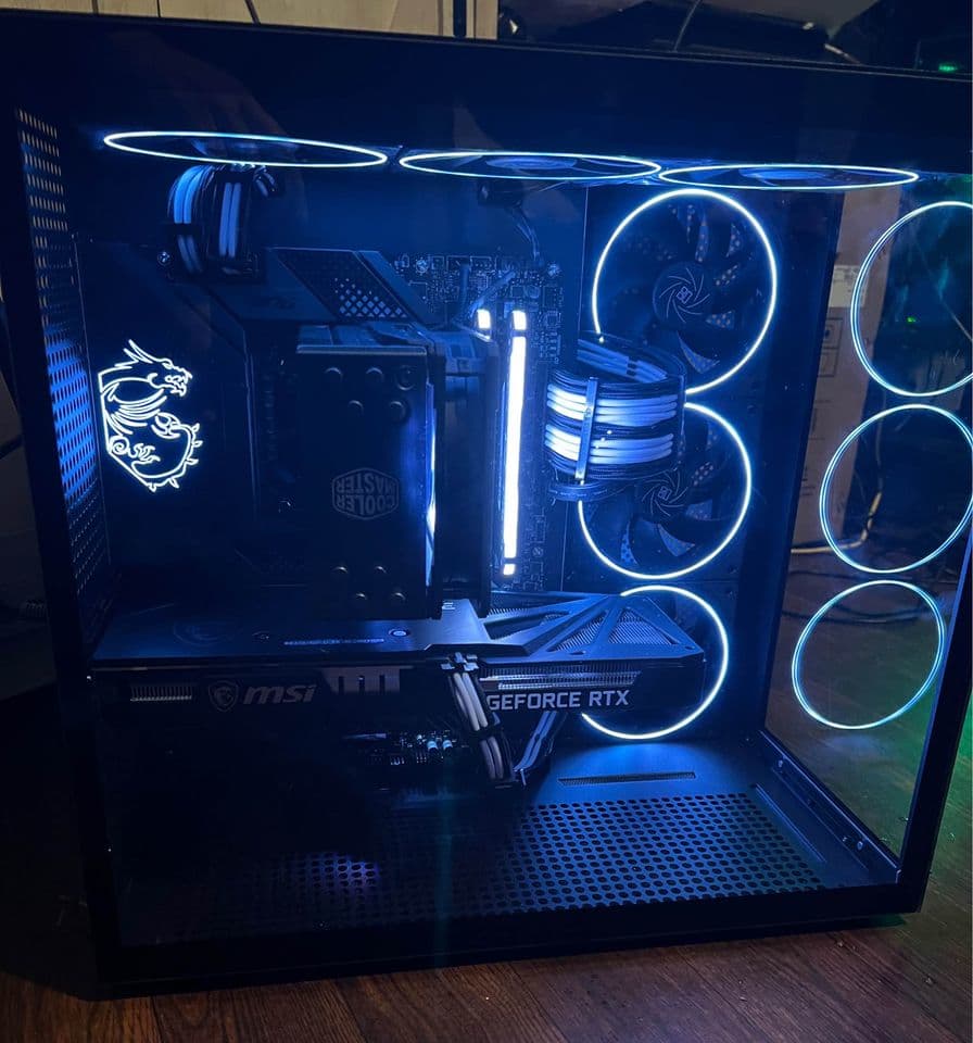 black beauty i5 12600k with a 3060 12g starfiled ready play all games at 1080phigh most at 1440