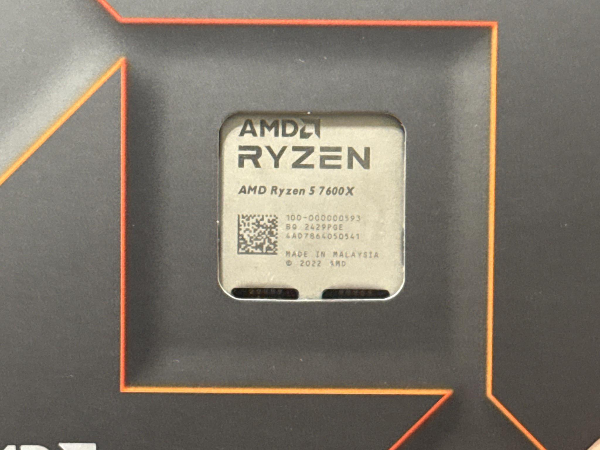 AMD Ryzen 5 7600X