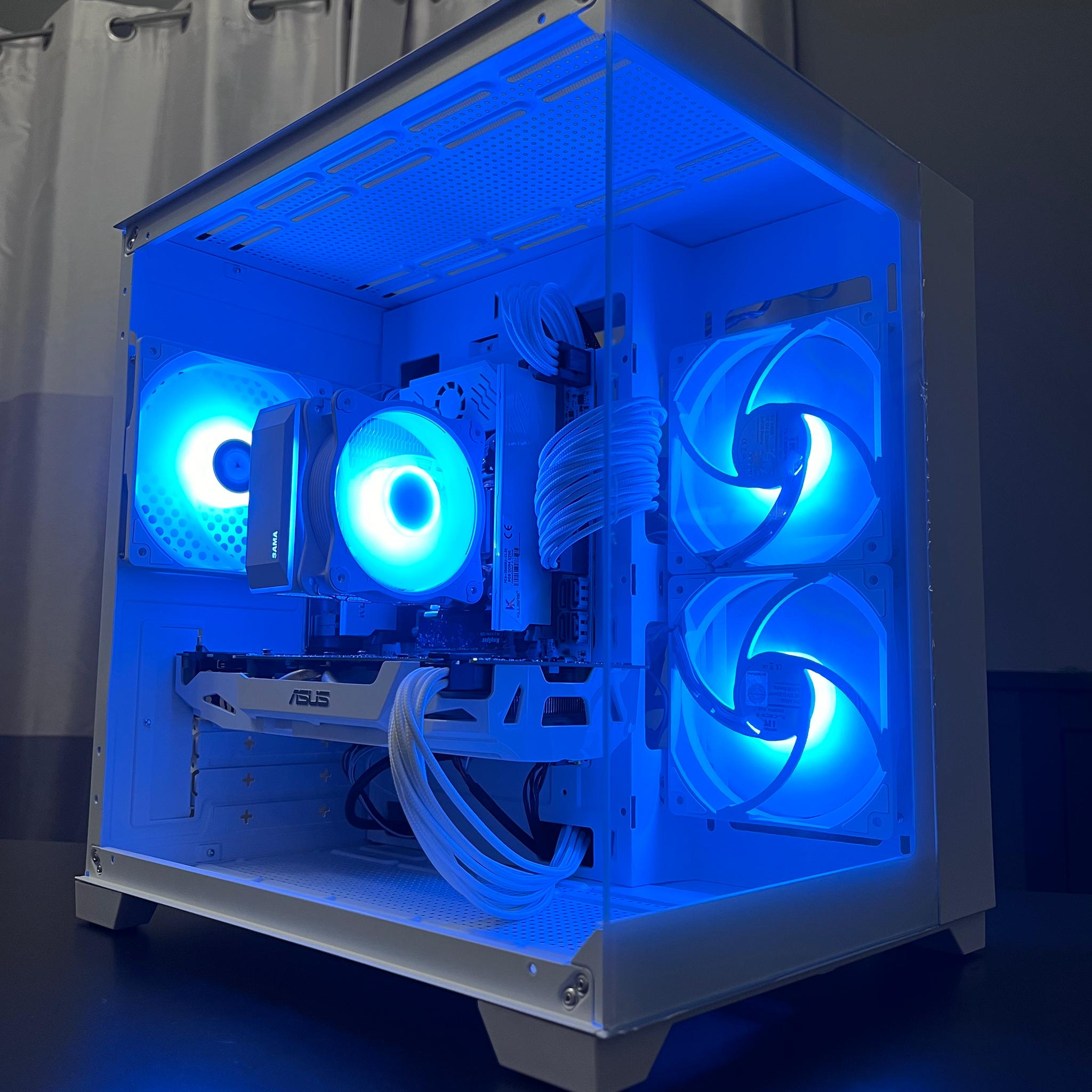 ALL WHITE GAMING PC | GTX 1070 | I7 5930K EQUIVALENT | 16GB DDR4 | 500GB NVME