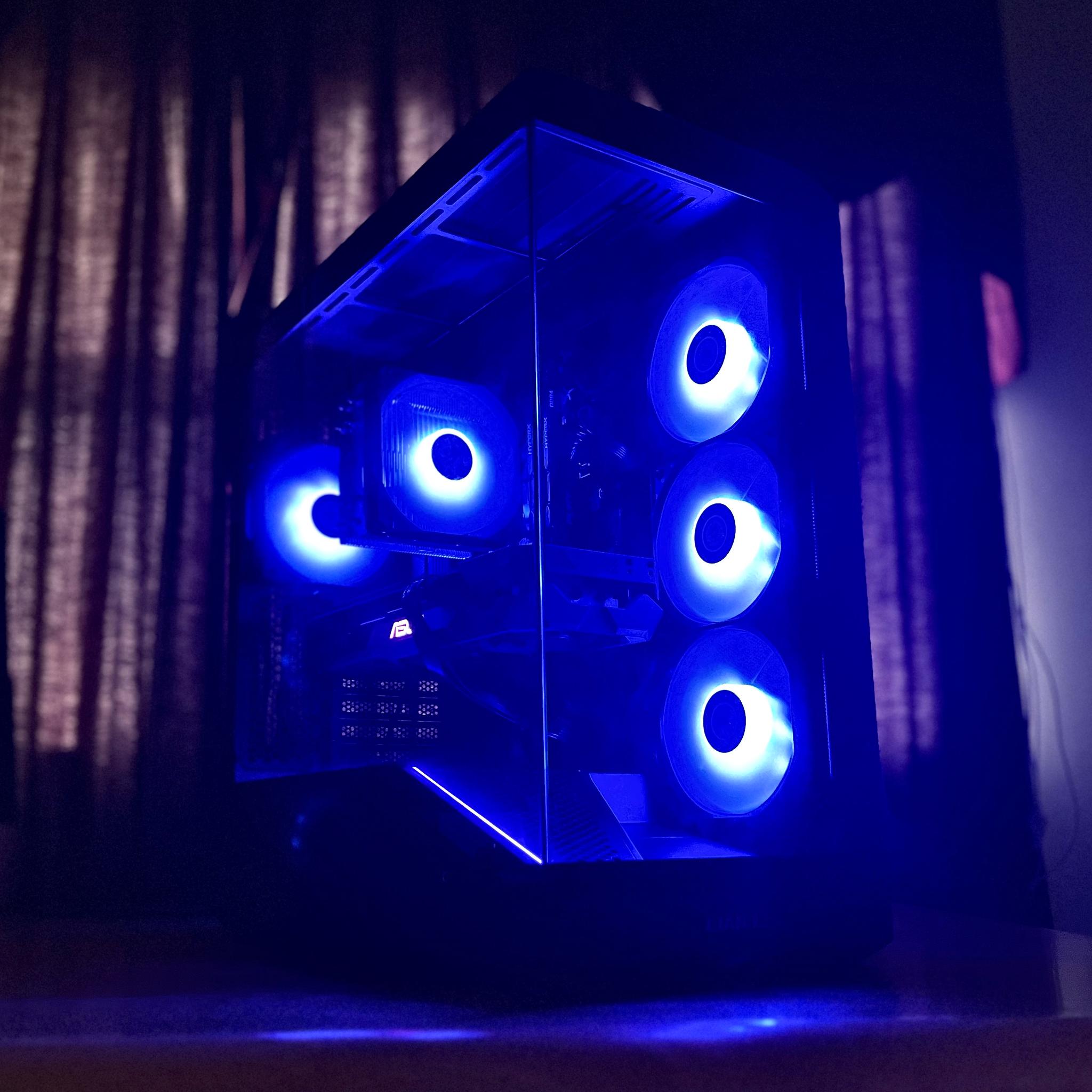 AMD+NVIDIA Gaming PC - RTX 3060 Ti, Ryzen 5, 1 TB NVME SSD, 16GB RAM, Wifi 6, Bluetooth