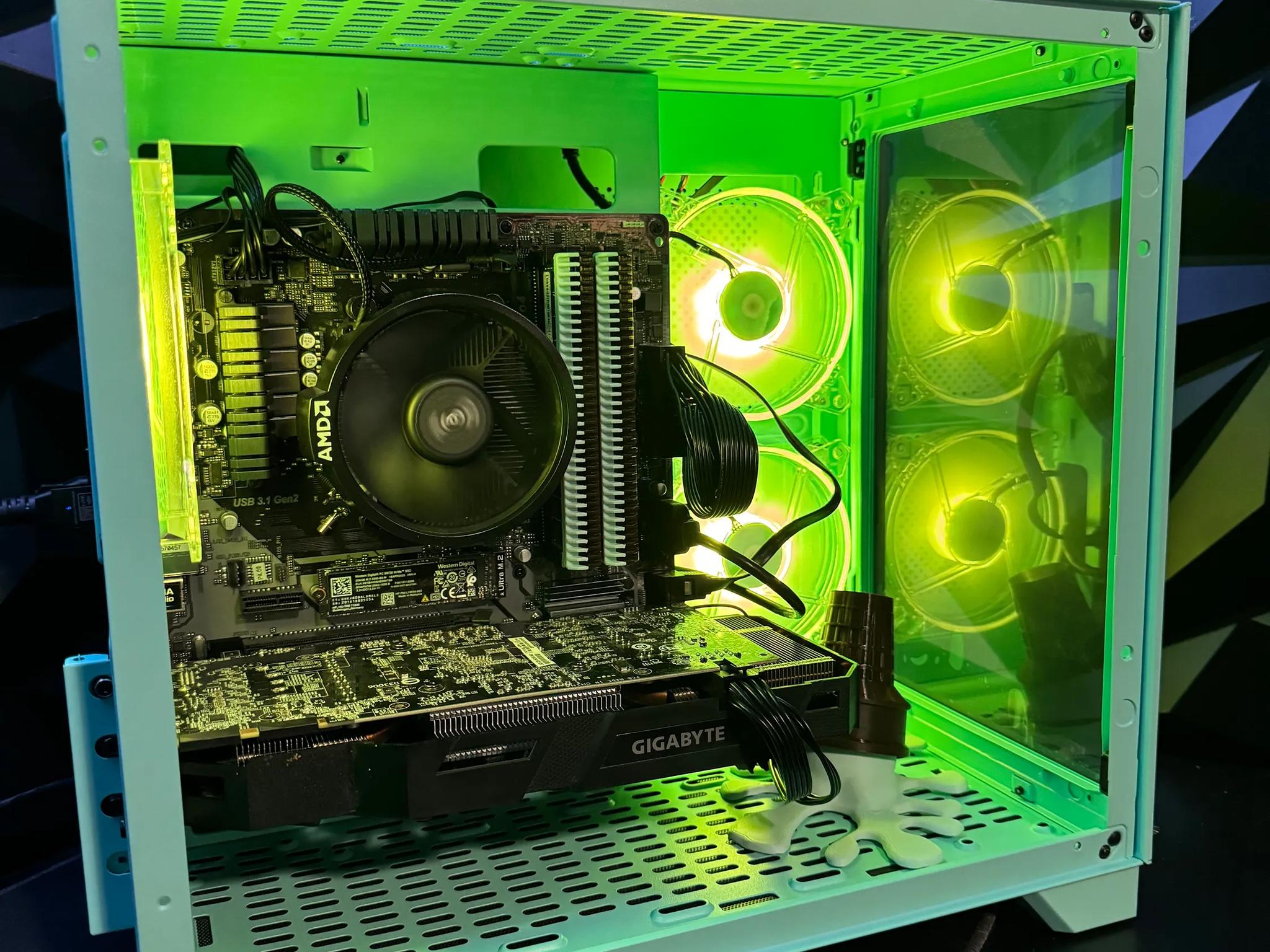 BF SALE!!🌿🍫🍧 Mint Chip Build  🌿🍫🍧  Ryzen 5 |GTX 1070| 32 GB DDR4