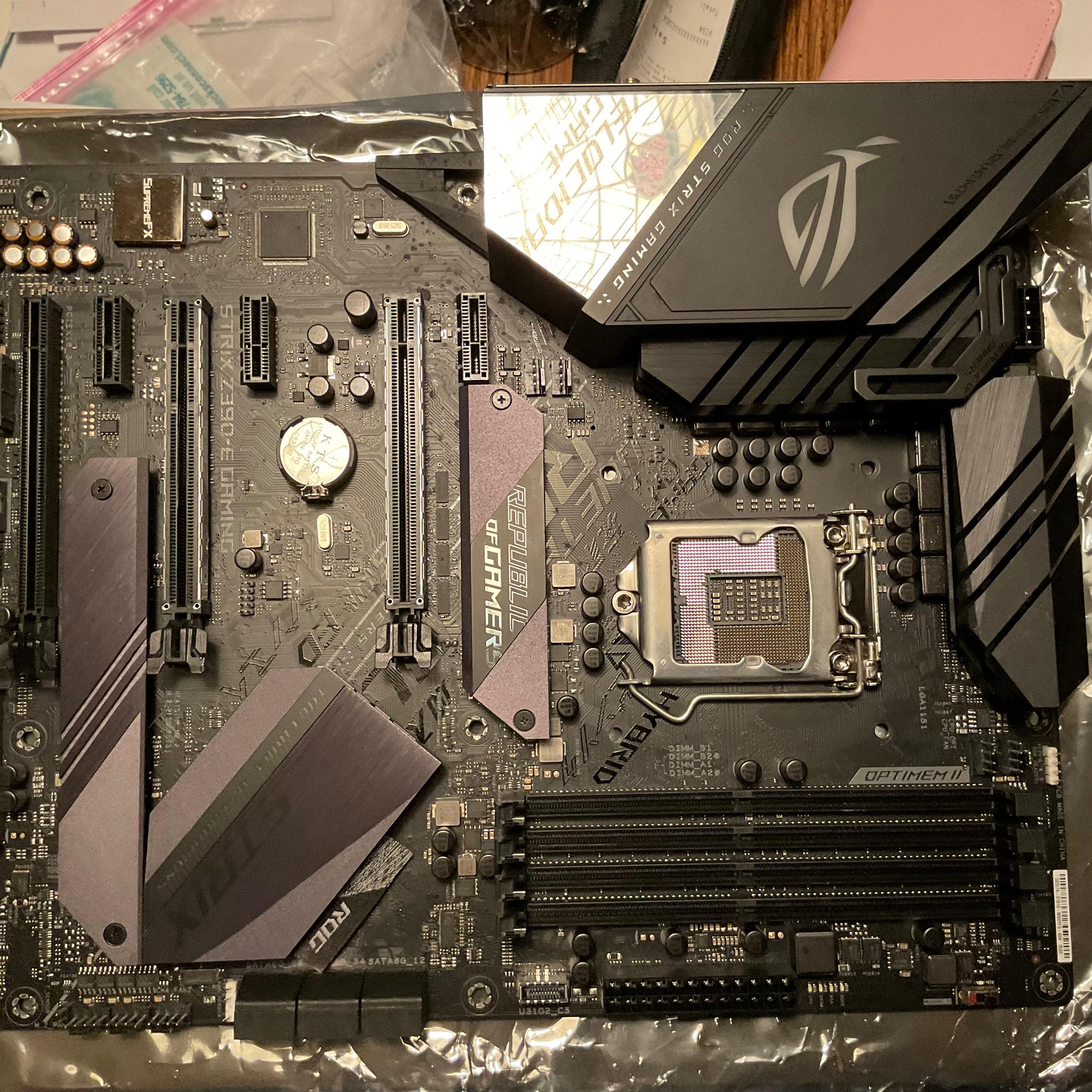For Sale: Asus ROG Strix Z390 Motherboard Good  condition