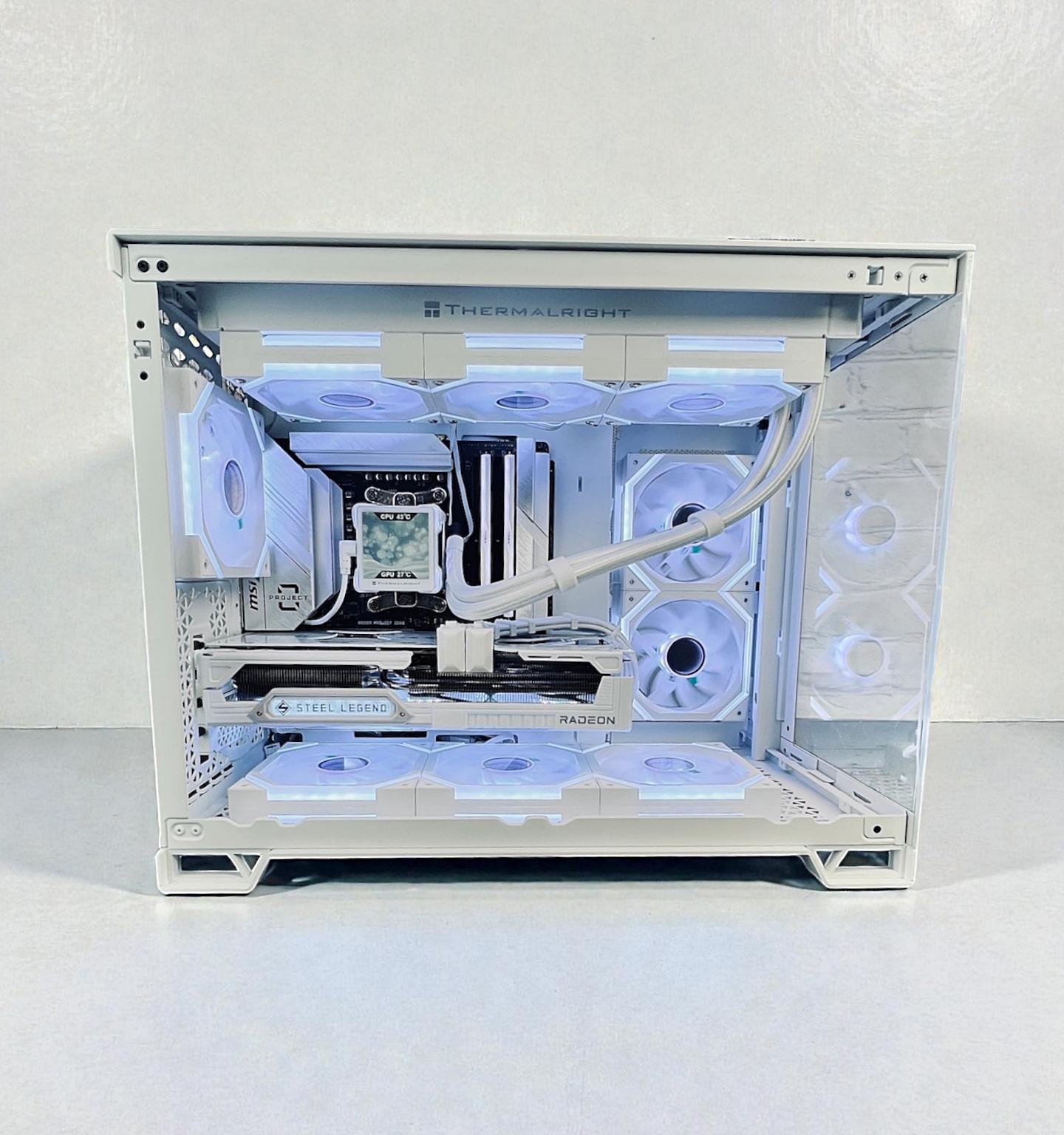 Ryzen 7 9800X3D | RX 9070 XT | 32GB DDR5 | 2 TB M.2 | WIFI 6 |  White Gamer